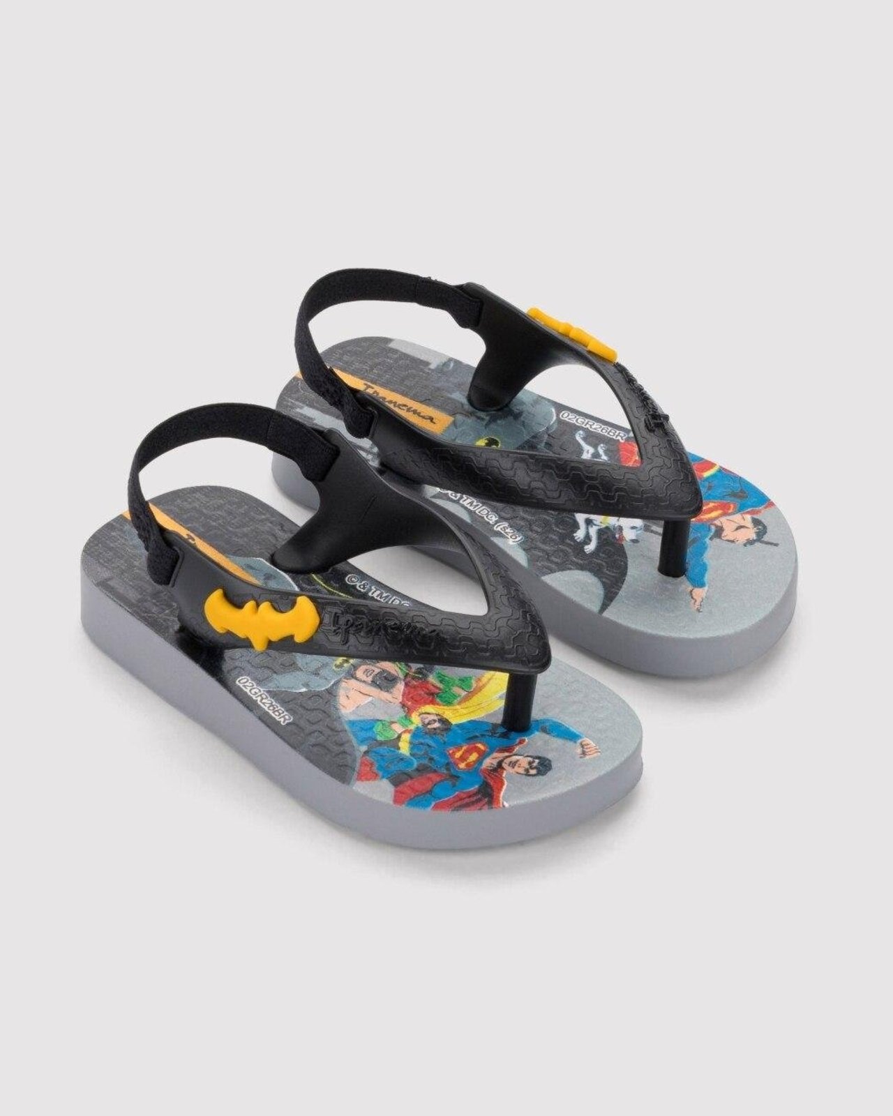 Infantil - Chinelo Ipanema Liga da Justiça Cinza