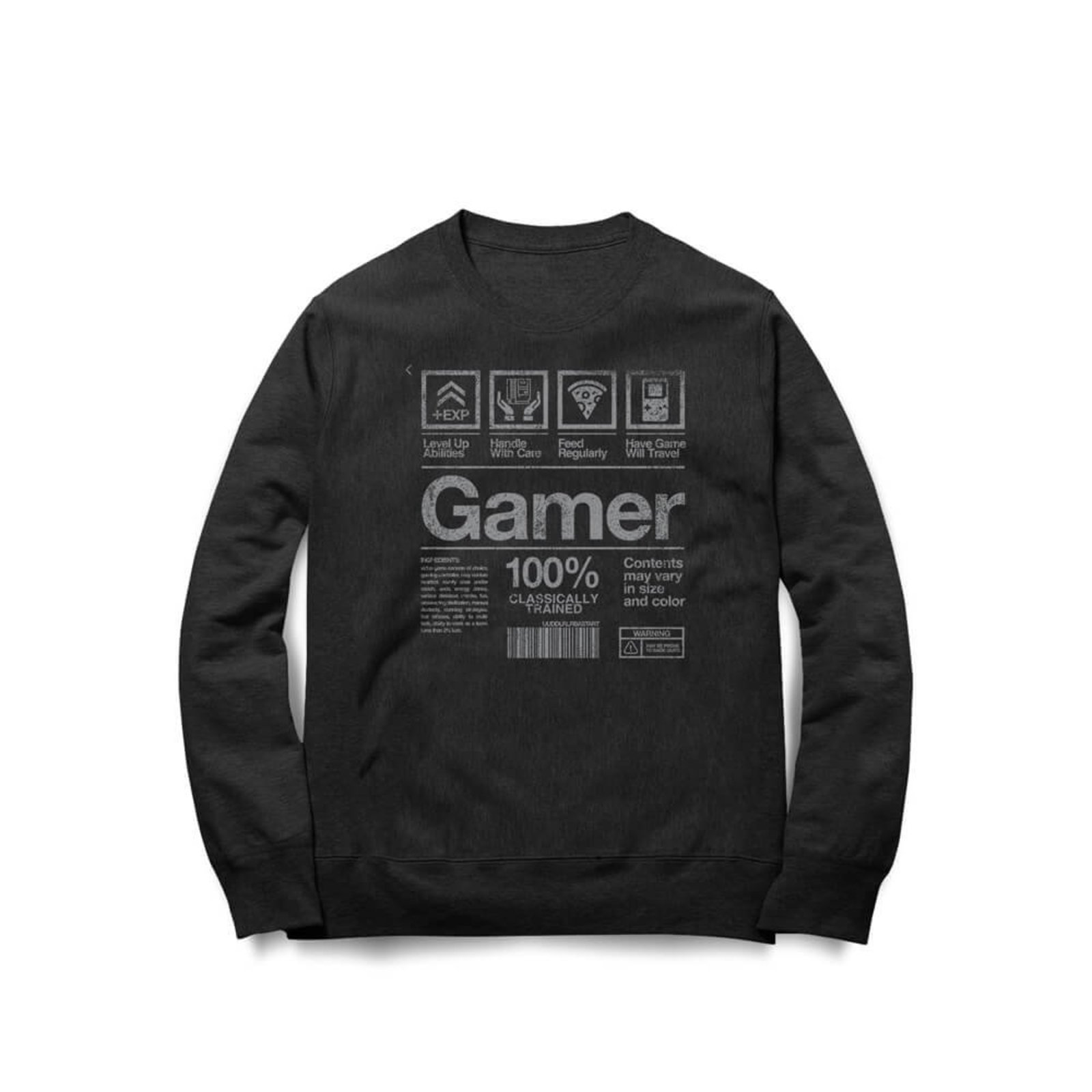 Moletom Gamer - Preto - Casual - Studio Geek
