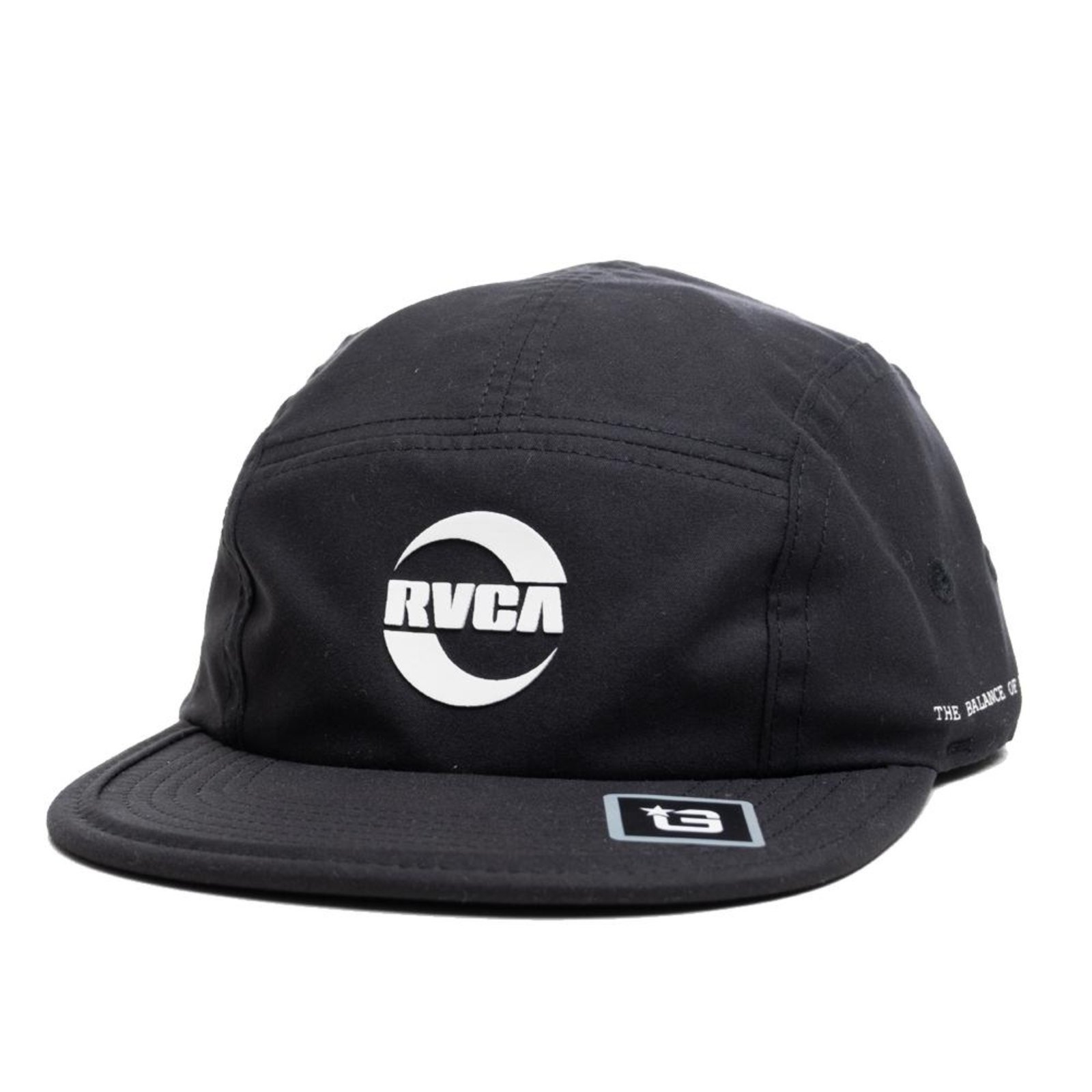 Boné RVCA Aba Curva Symbol 5 Panels WT25 Preto