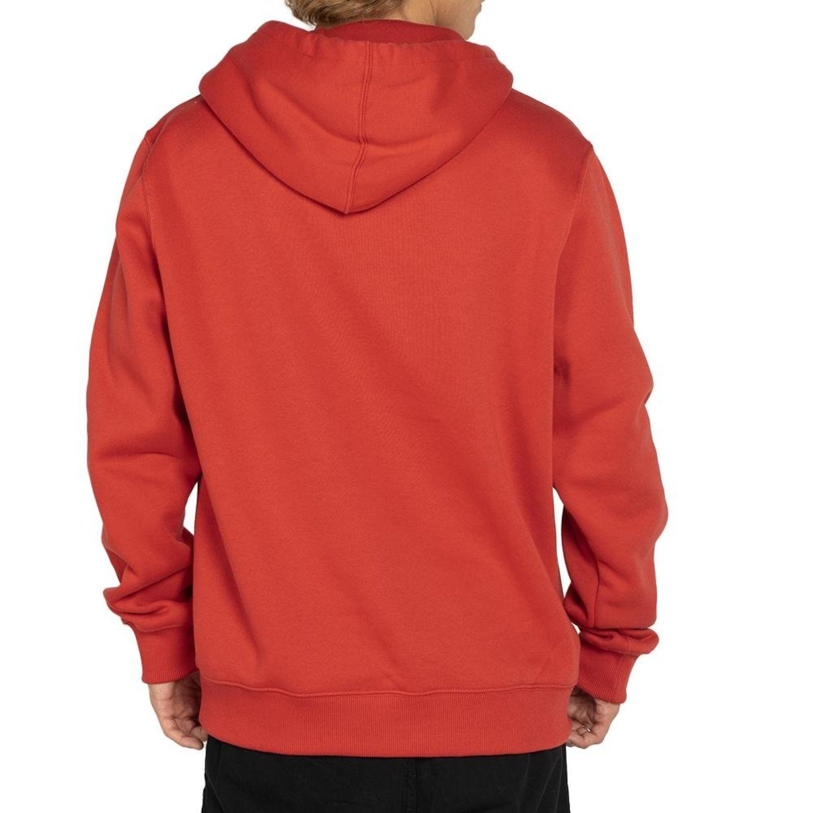 Moletom Quiksilver Canguru Comp Logo WT25 Masculino Vermelho