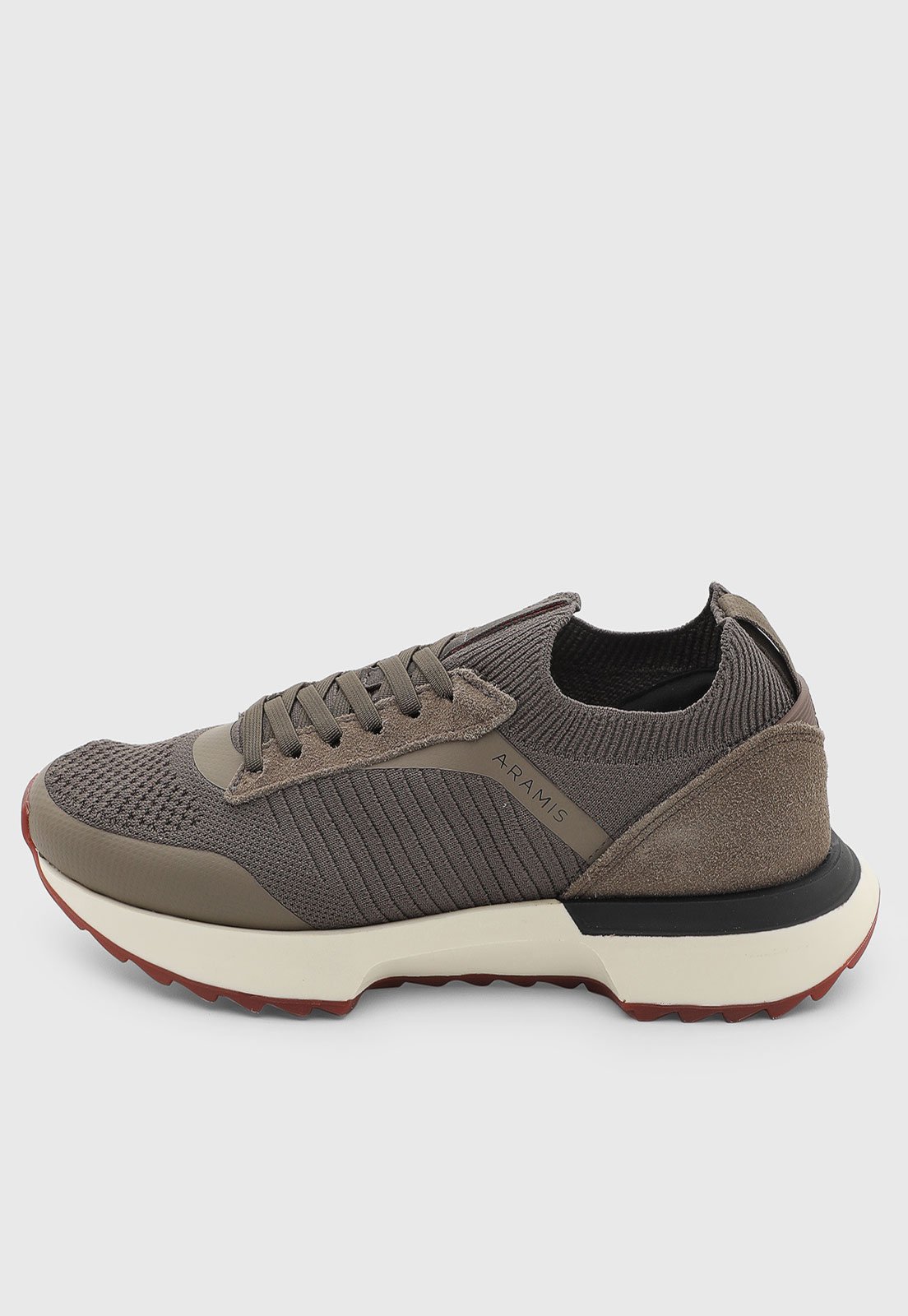 Tênis Masculino Aramis Casual Knit Bege