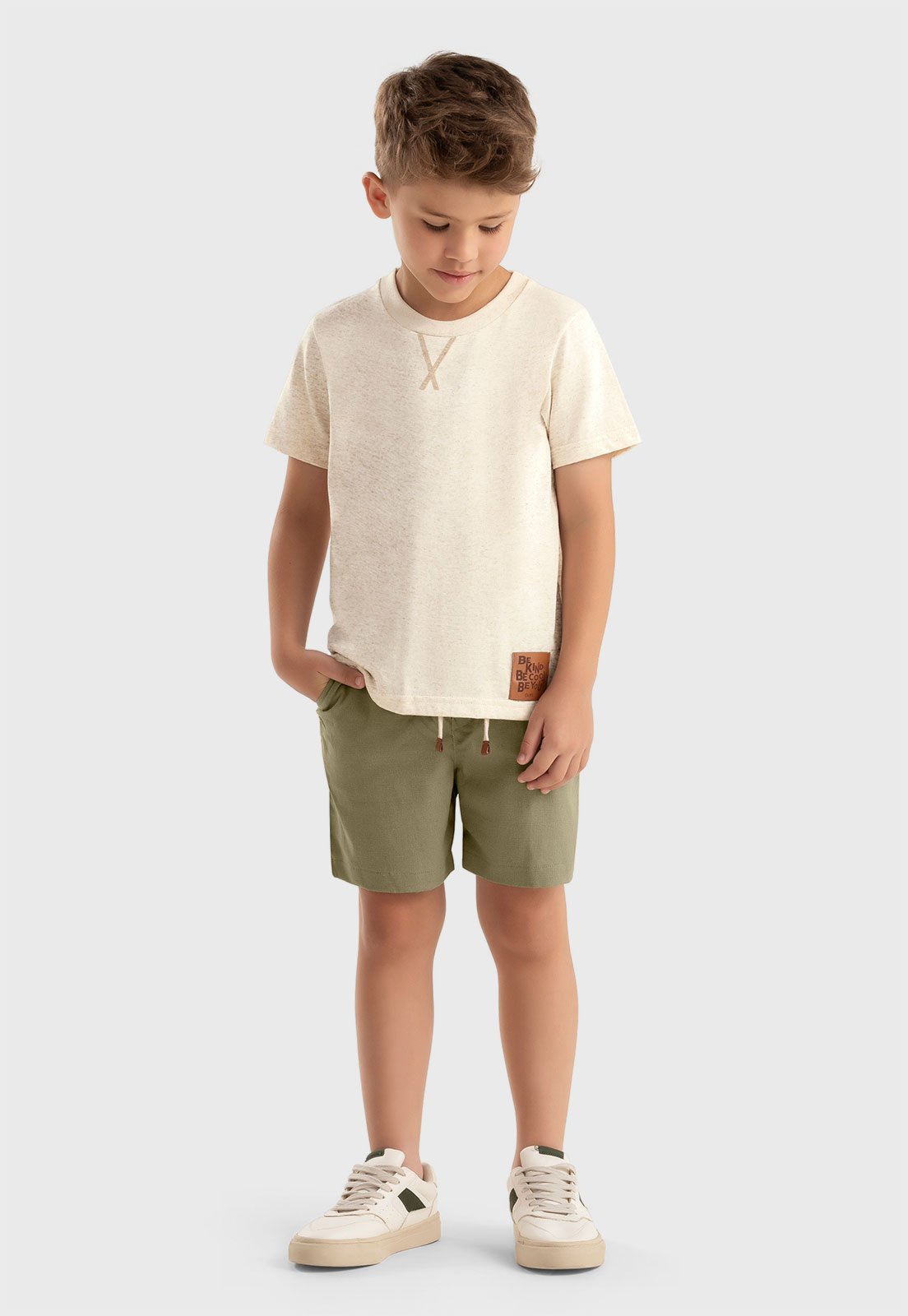 Infantil - Conjunto 2pçs Manga Curta Colorittá Logo Off-White