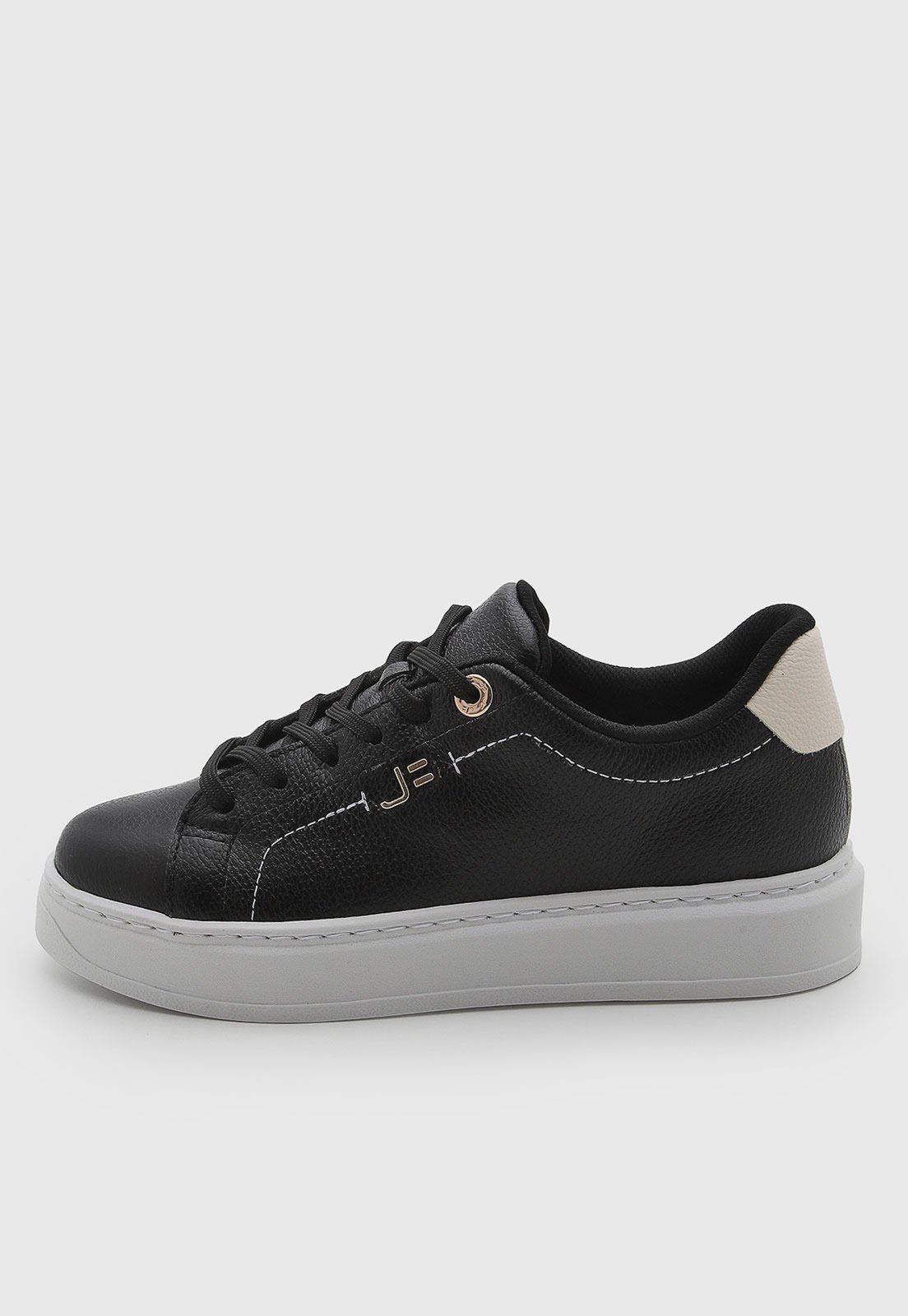 Tênis Feminino Jorge Bischoff Couro Preto