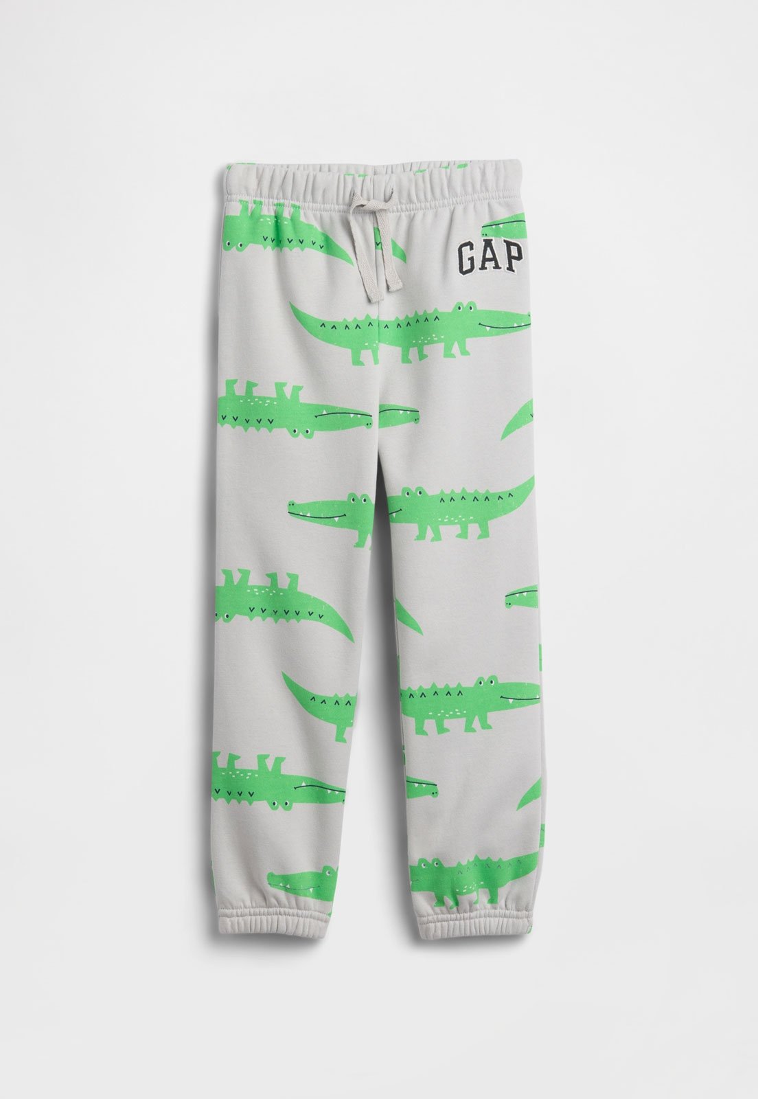 Calça GAP Jogger Crocodilos Cinza