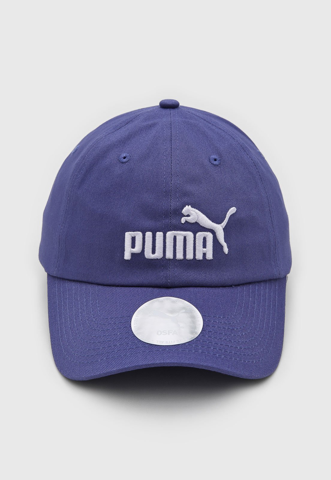 Boné Puma Modelo Clássico Curva Azul