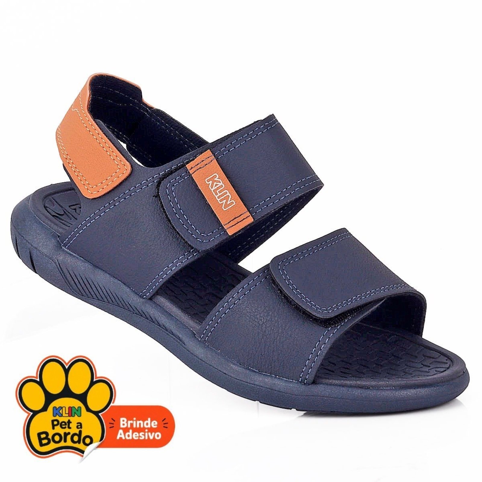 Infantil - Papete Menino Casual Urban Klin - Marinho