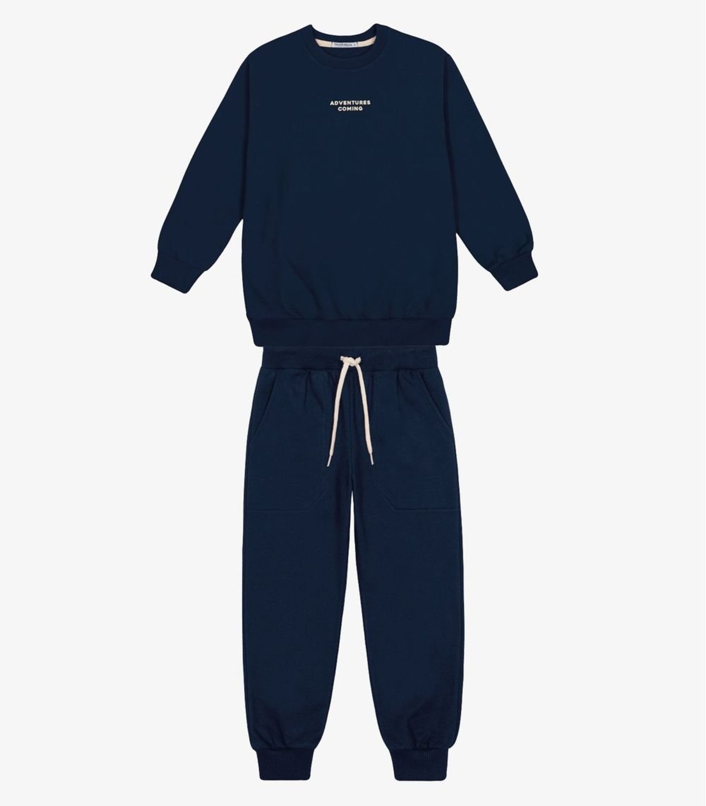 Infantil - Conjunto Blusão Com Calça Menino Trick Nick Azul