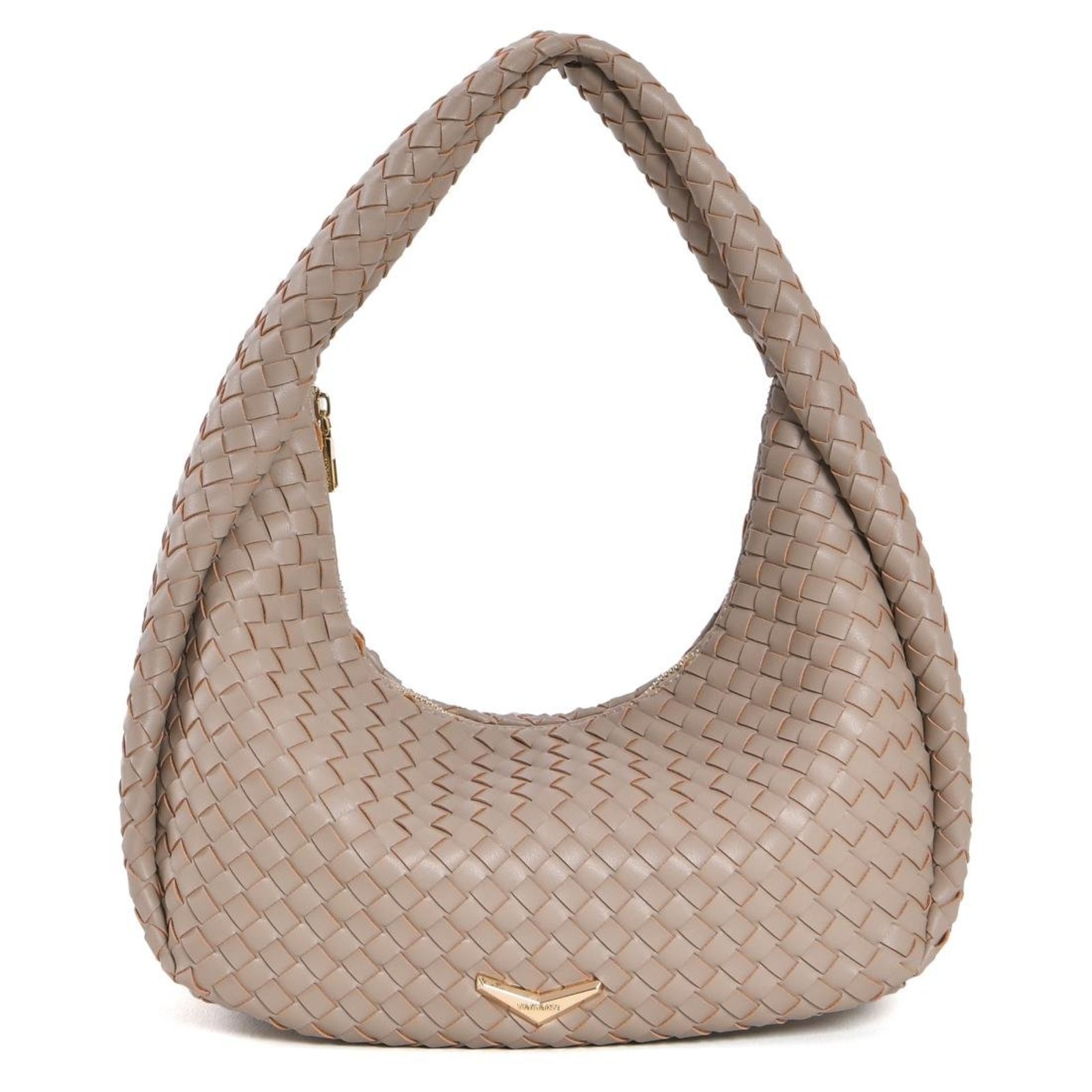 Bolsa Boho Via Marte Tramada Feminina Off-white