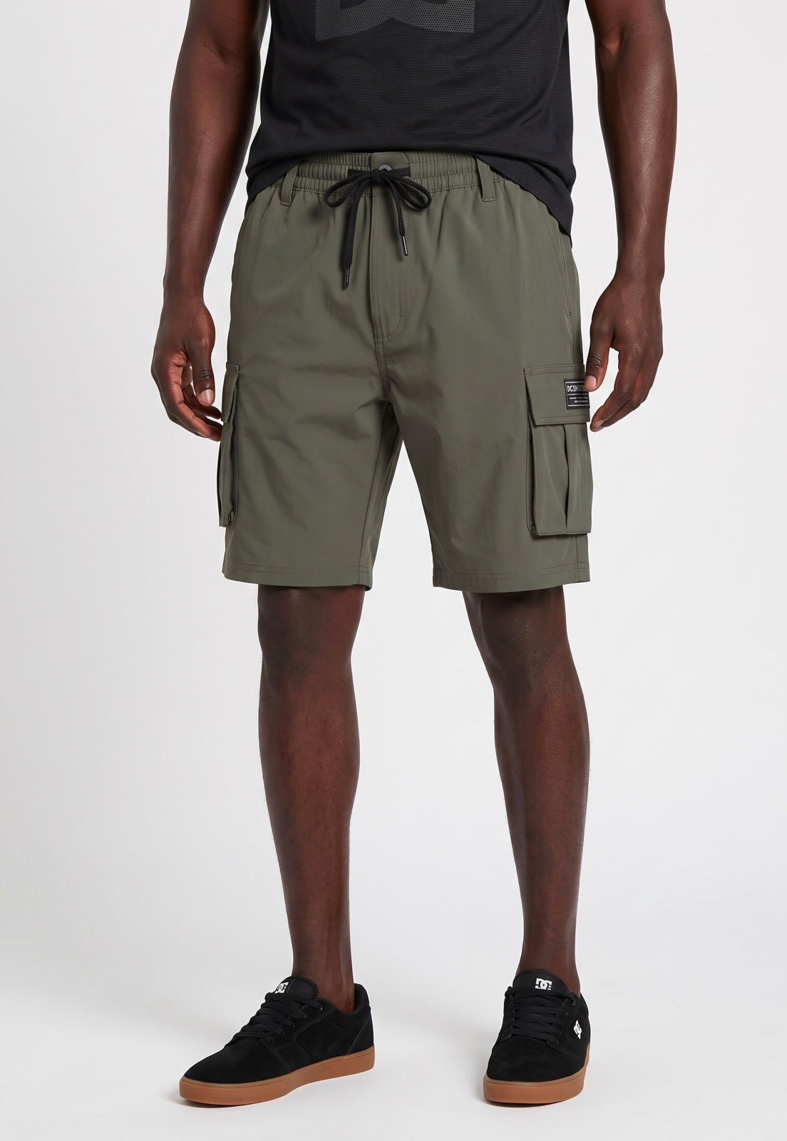 Bermuda Masculina DC Shoes The Thundra Cargo Verde