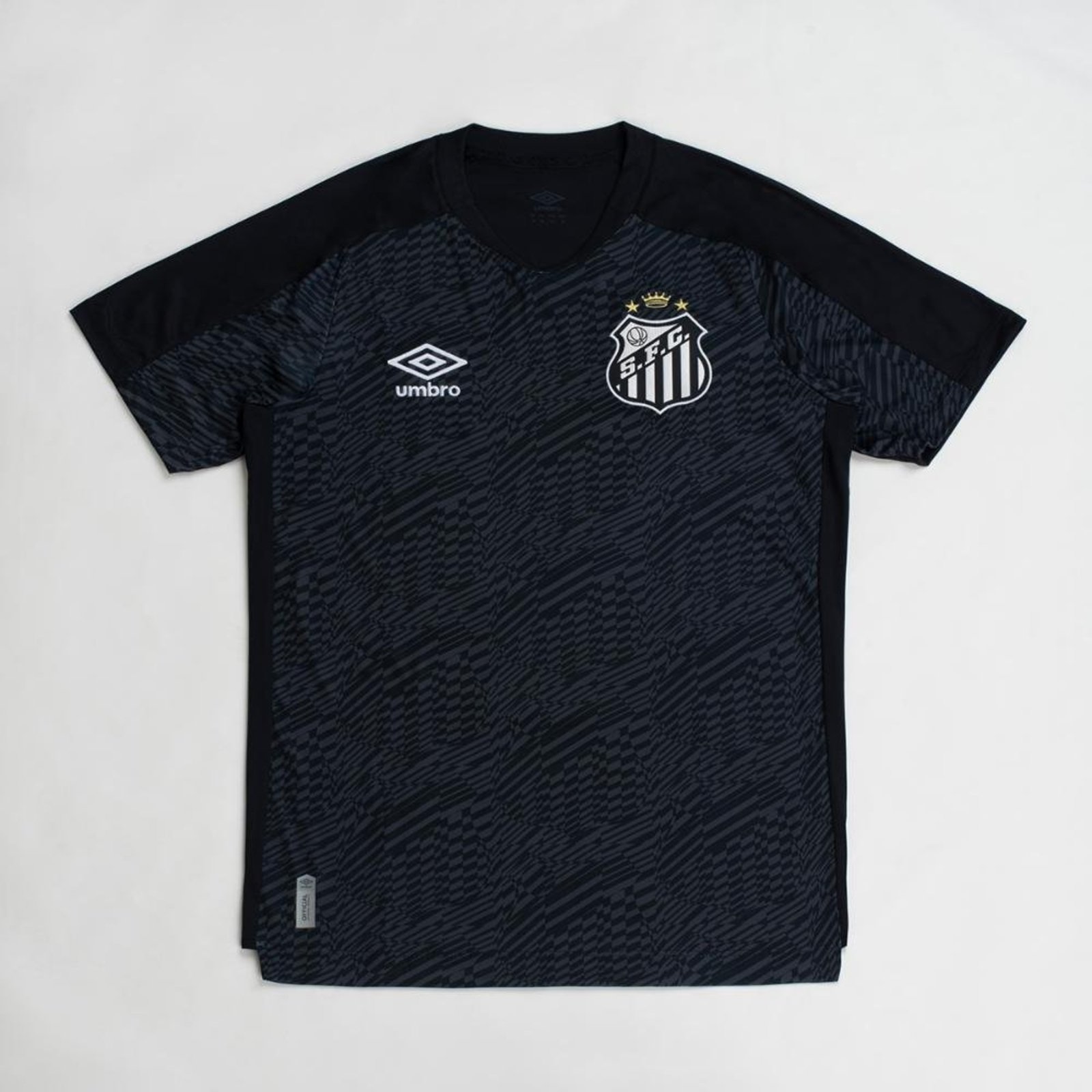 Camisa Mc Goleiro Masculina Umbro Santos Of. 2026 Incolor