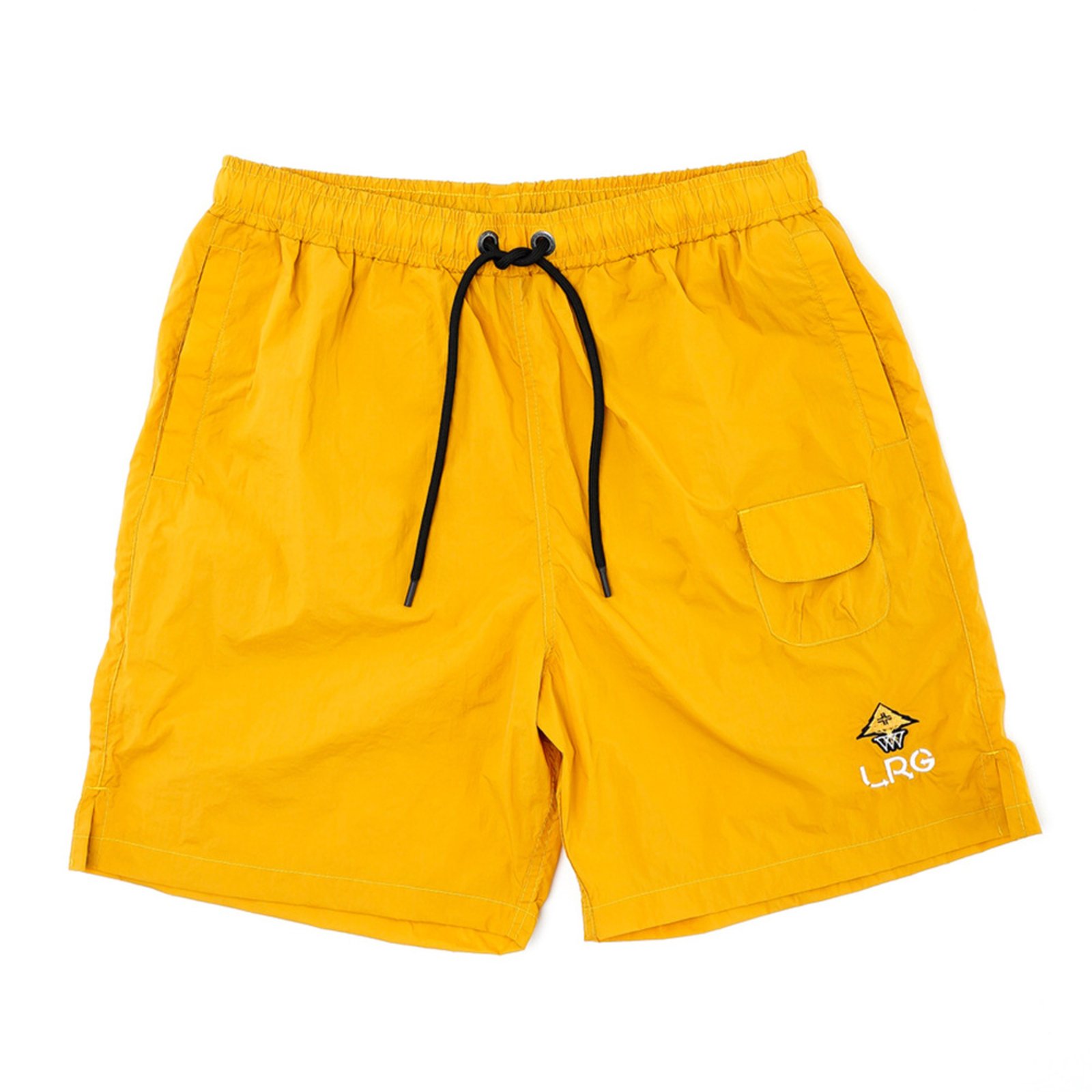 Lrg Short Elástico Turnover Woven – Amarelo