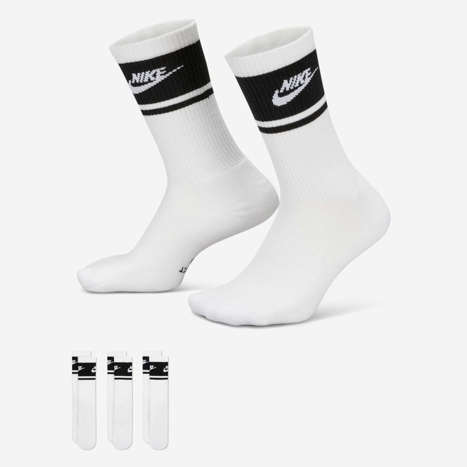 Meia Nike Everyday Elevated (3 Pares) Unissex