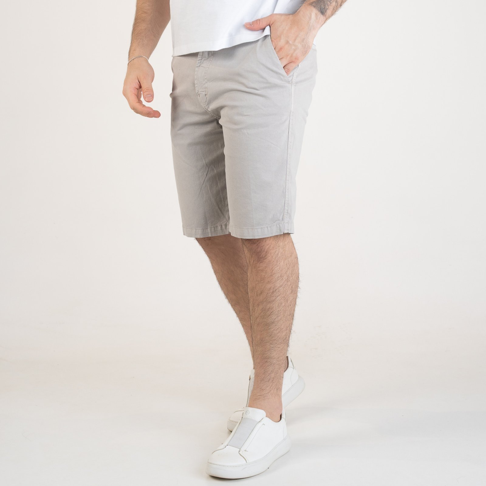 Vista 3 Bermuda Ellus Color Khaki cáqui khaki Ellus cáqui khaki