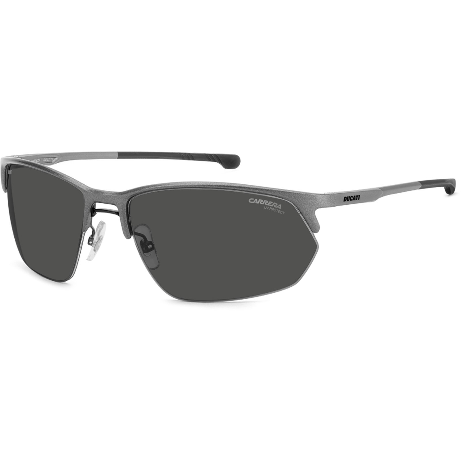 Vista 2 Óculos de Sol Carrera Ducati 064S R80 65IR Masculino cinza Carrera cinza