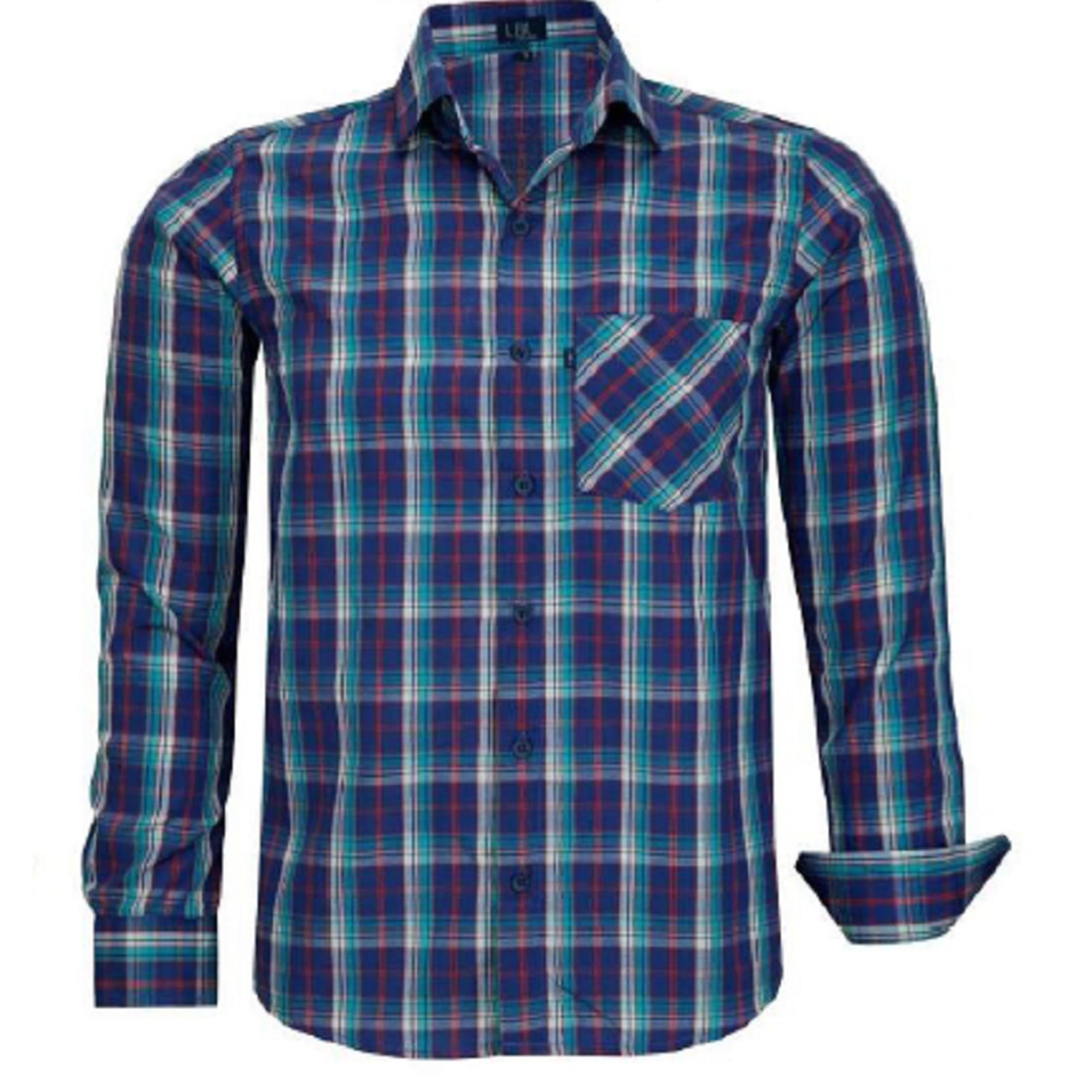 Camisa Junina Xadrez Manga Longa Original Amil Cor 6