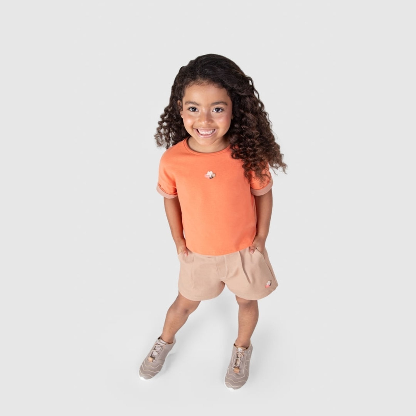 Infantil – Shorts Pregas Feminino Lilica Ripilica