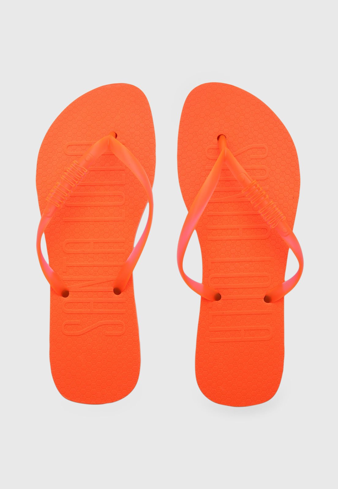 Chinelo Feminino Santa Lolla Dedo Laranja