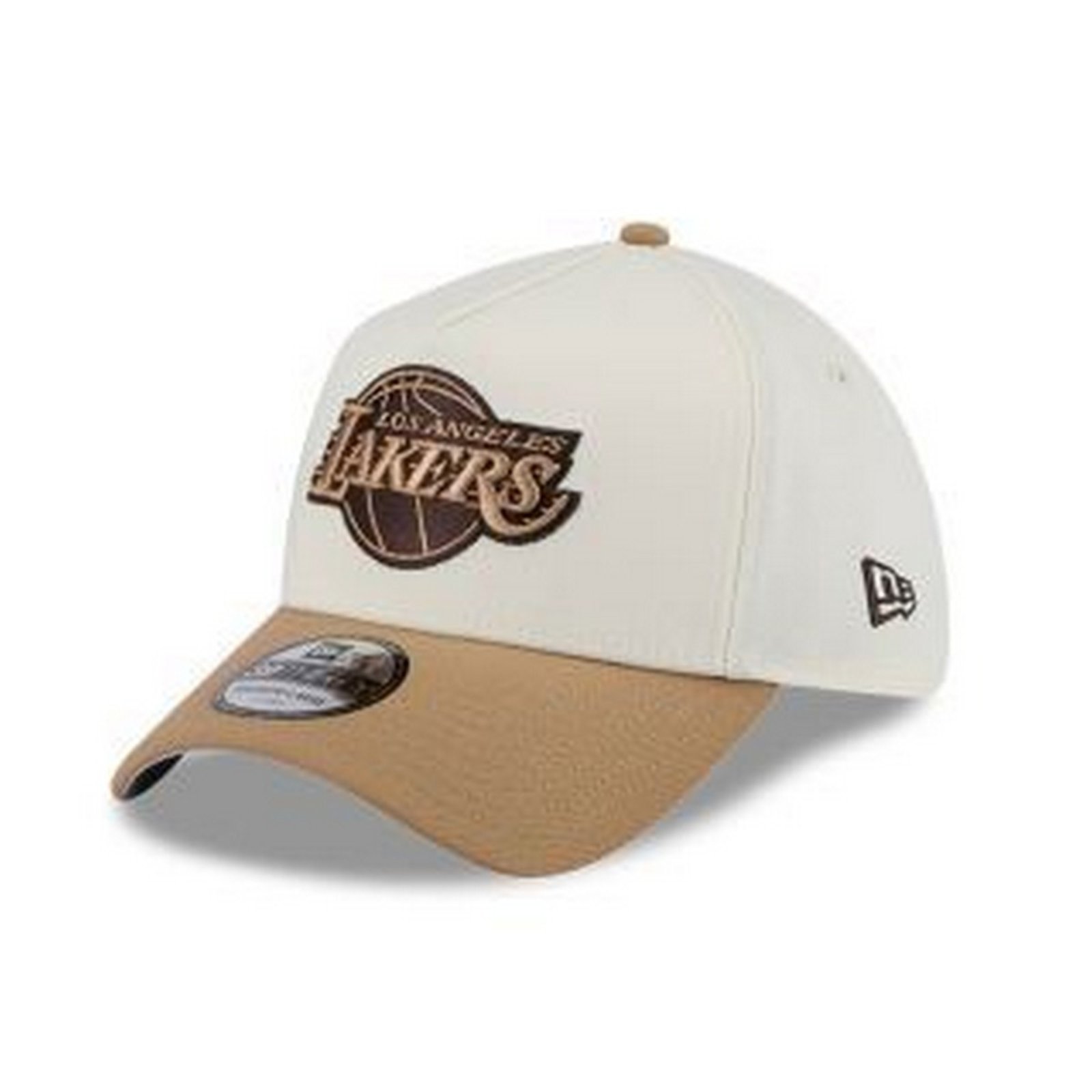 Boné New Era 39thirty A-frame Los Angeles Lakers Branco