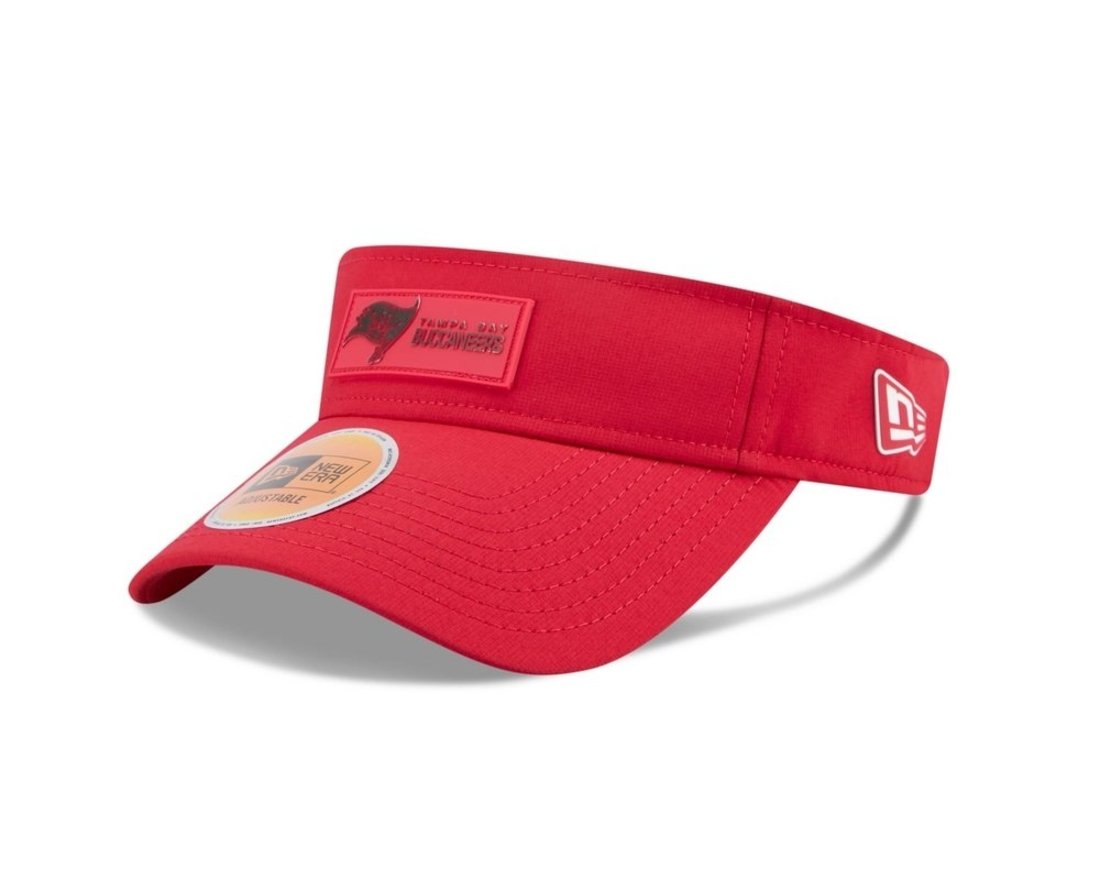 Headwear New Era Viseira Tampa Bay Buccaneers Vermelho