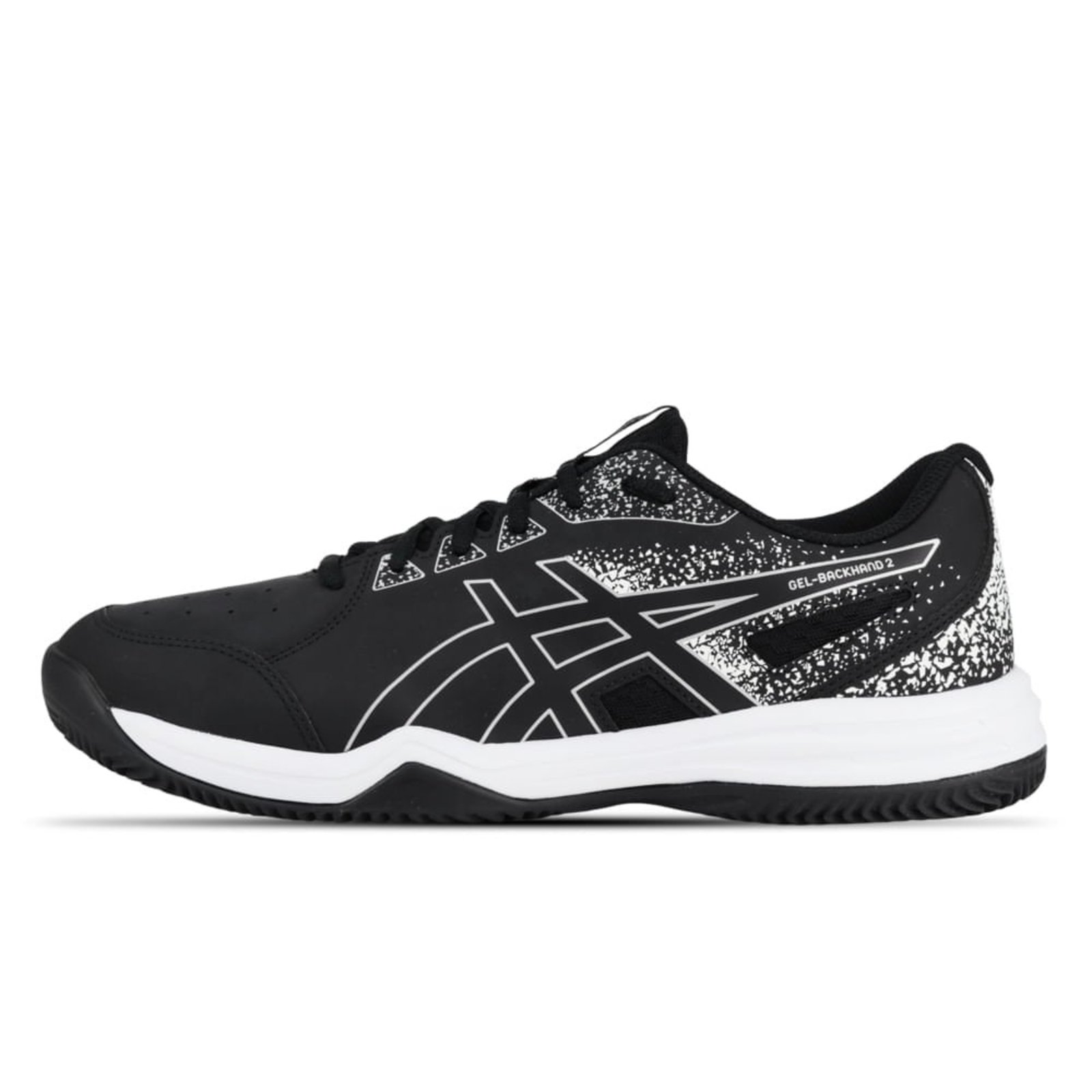 Tênis ASICS Gel-Backhand 2 Saibro - Masculino - Preto/Prata