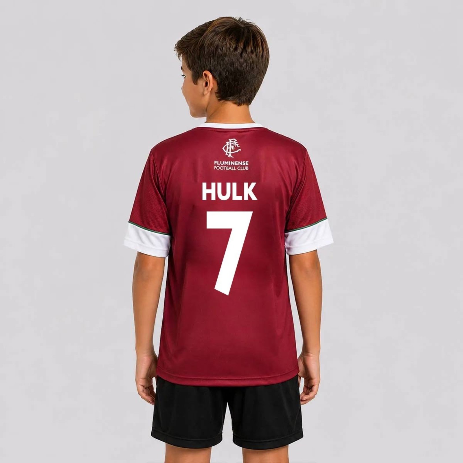Camisa Fluminense Chiado Grená 7 Hulk