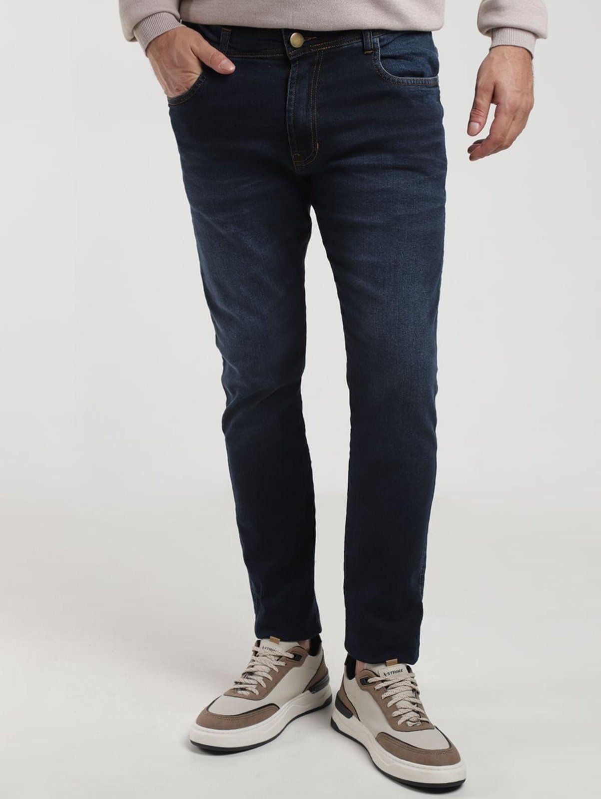Calça Jeans Skinny Eletrón Masculina AZUL
