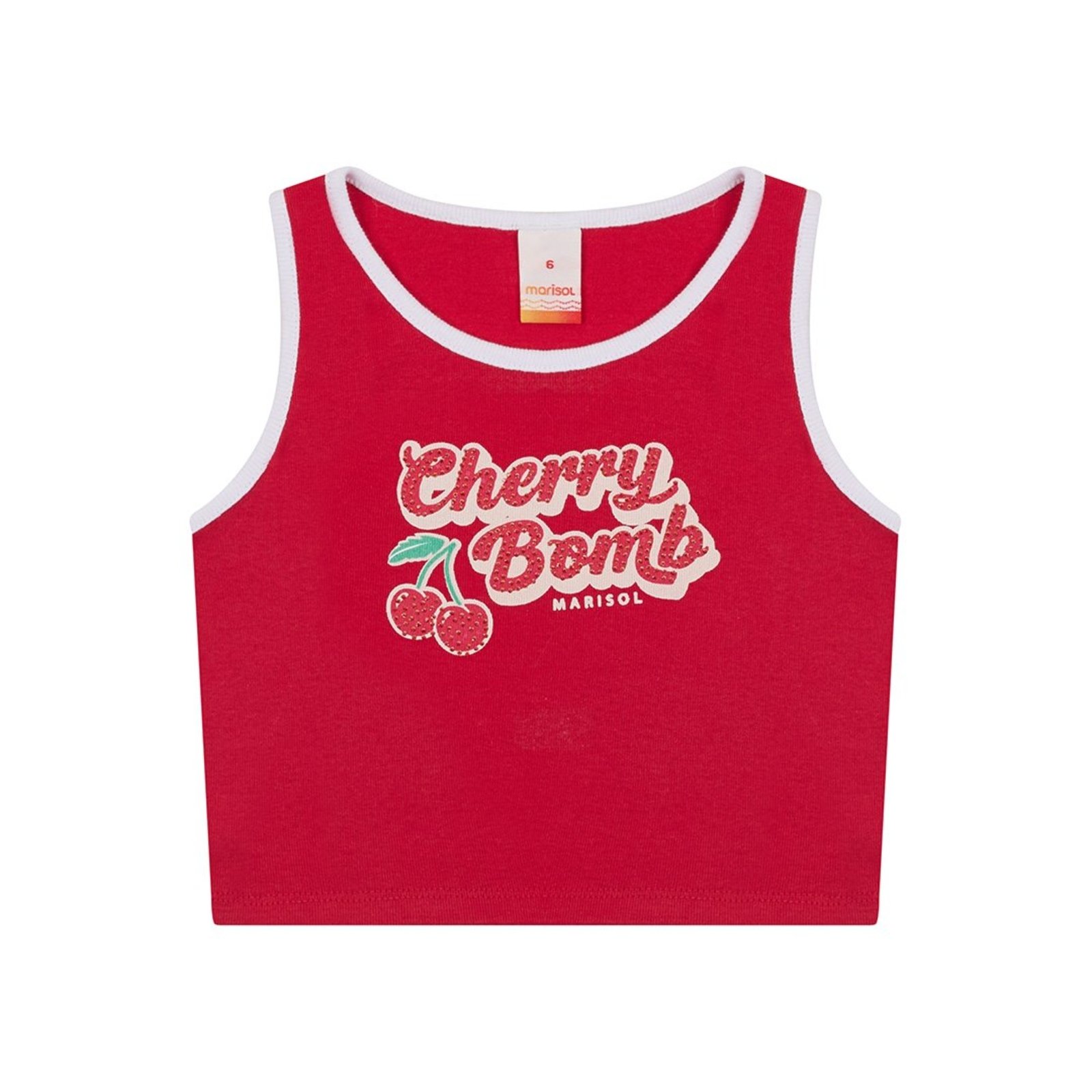 Infantil - Regata Cropped Menina Marisol