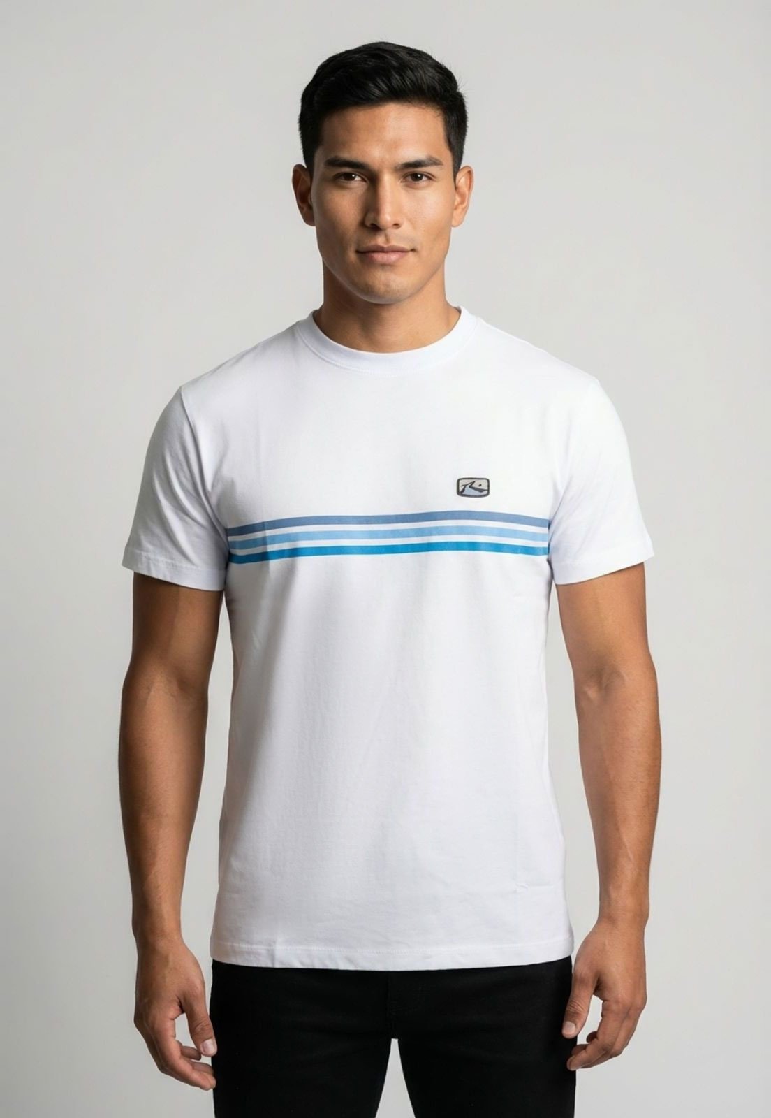 Camiseta Masculina Rusty ESP Attic Branca