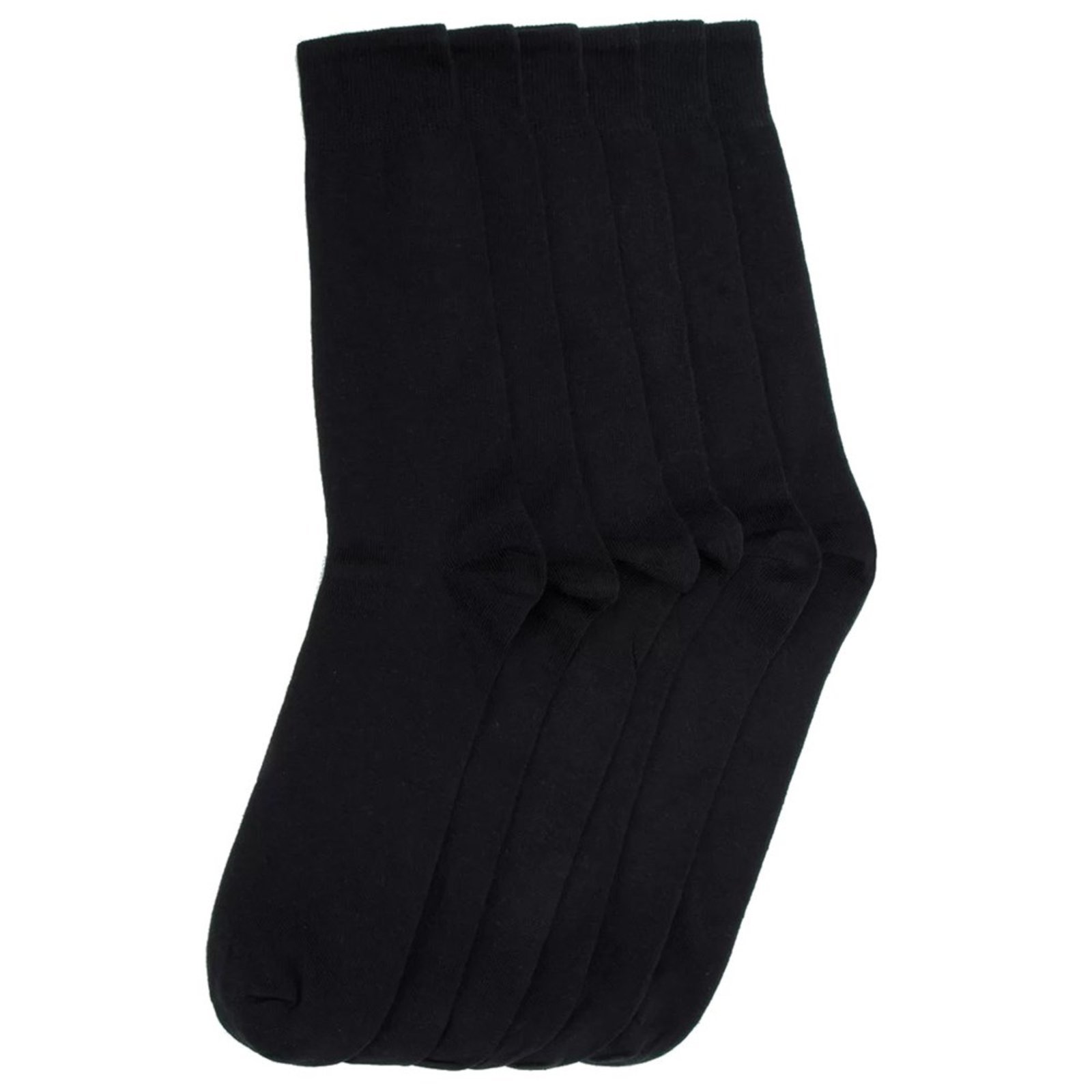 Kit 3 Pares de Meia Selene Social Cano Longo Masculina – Preto