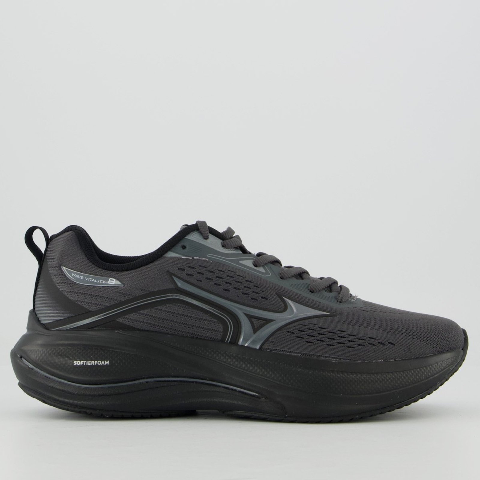 Tênis Mizuno Vitality 8 Cinza e Preto
