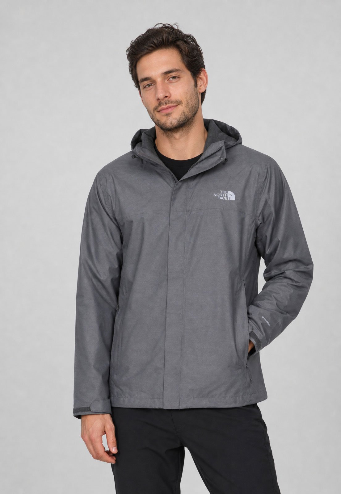 Jaqueta Masculina The North Face Venture 2 Cinza