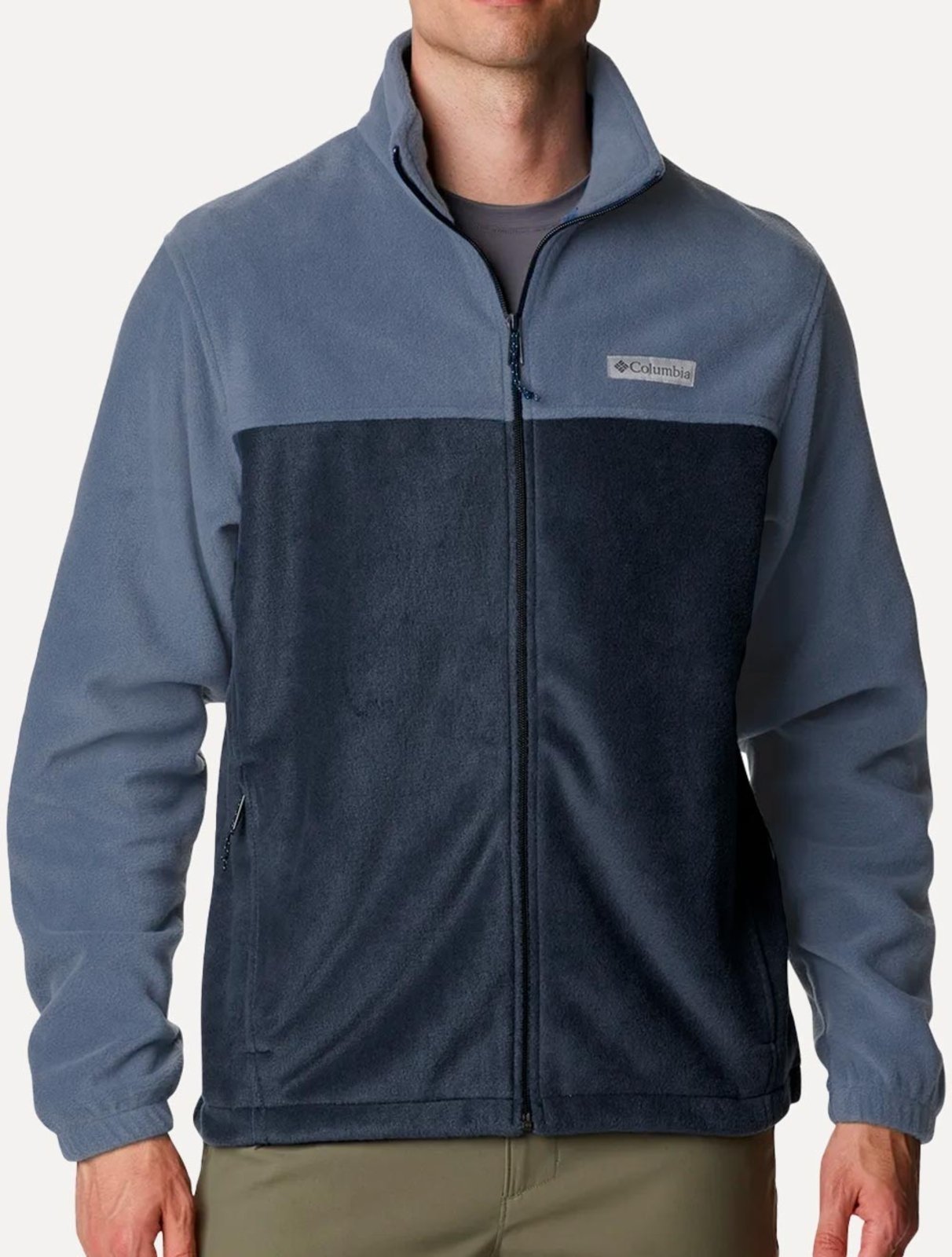 Jaqueta Columbia Masculina Fleece Ss Mountain Full Zip Indigo/Marinho
