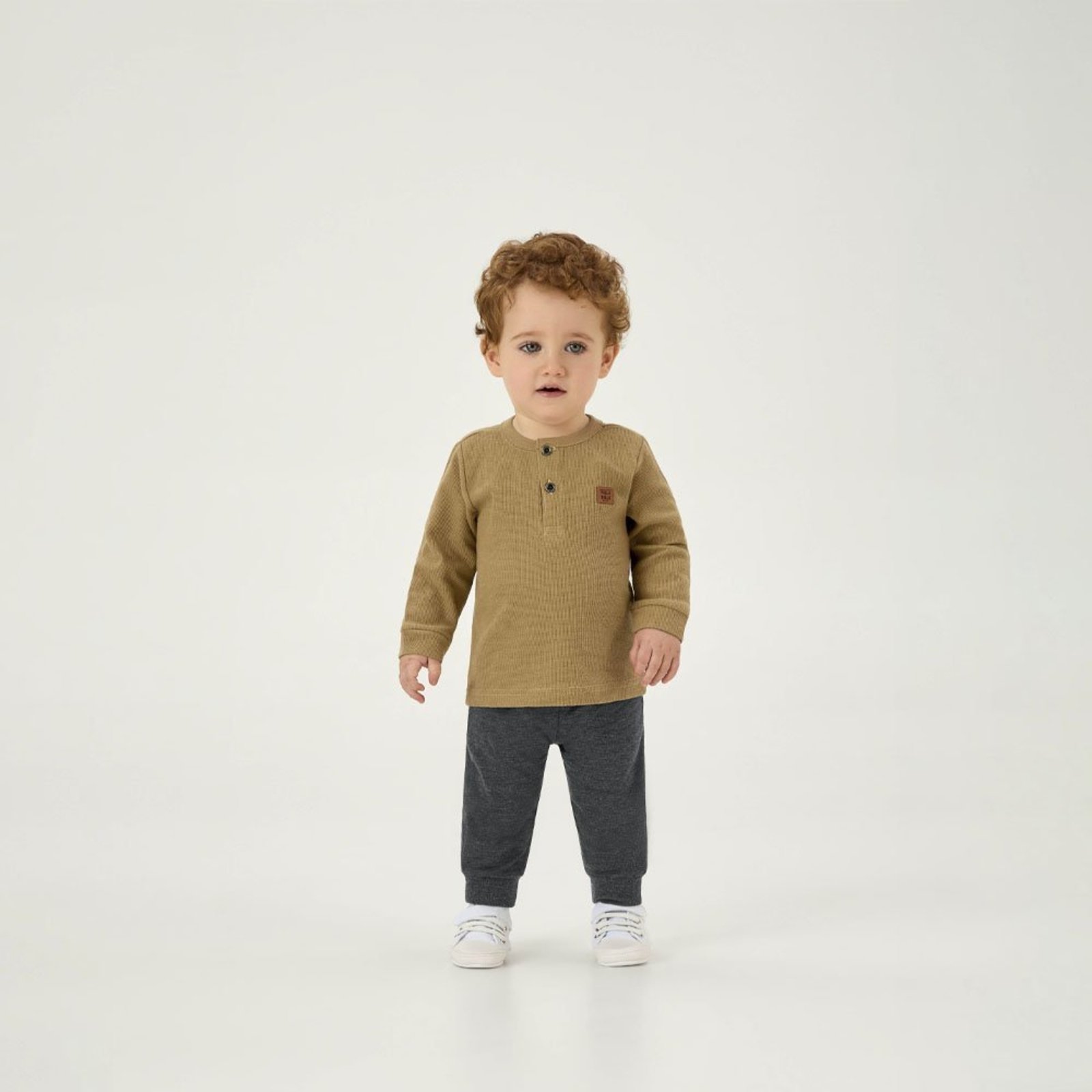 Infantil - Conjunto Natural Pulla Bulla Menino - 55173-416
