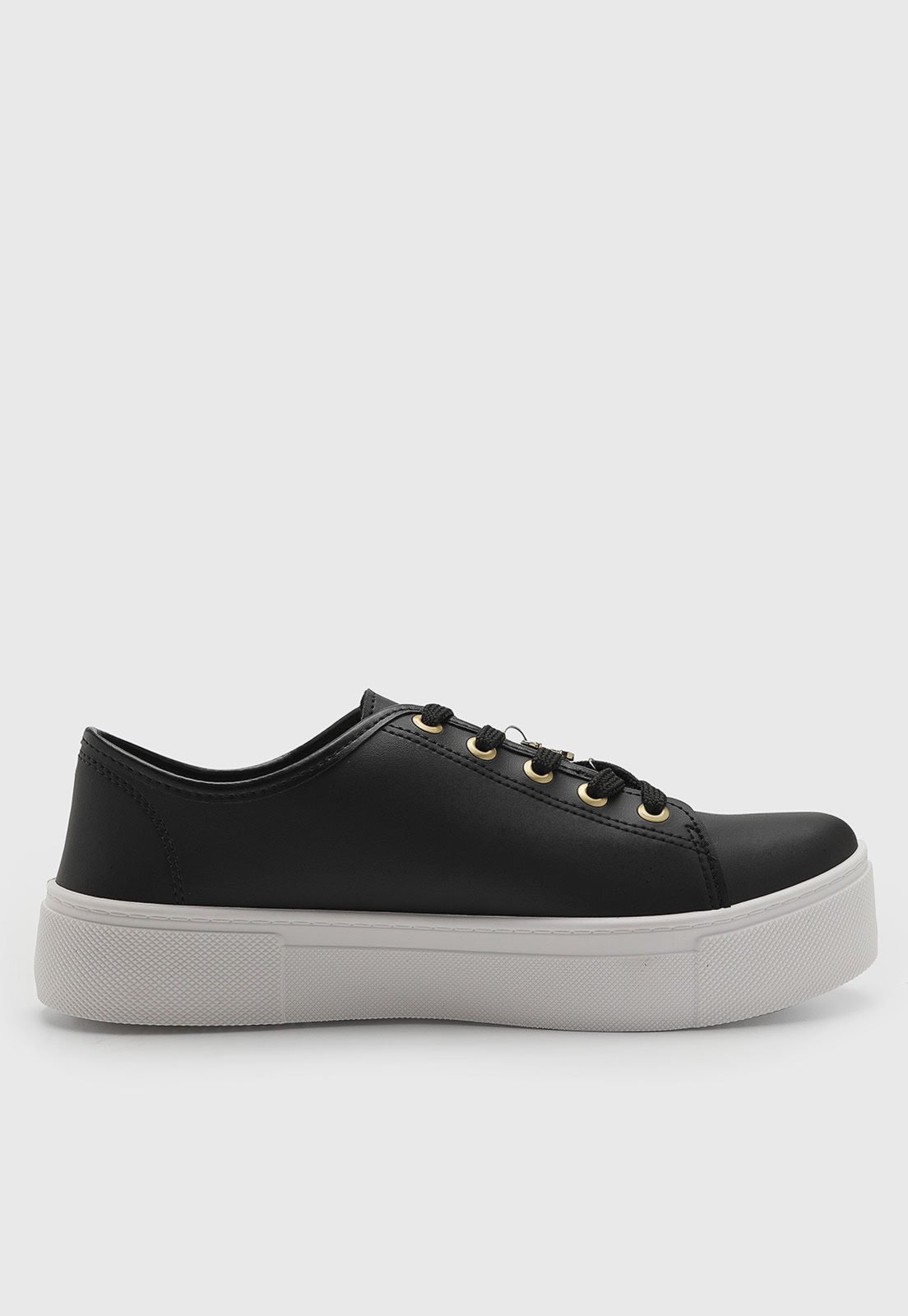 Vista 3 Tênis Feminino Moleca Cadarço branco MOLECA branco