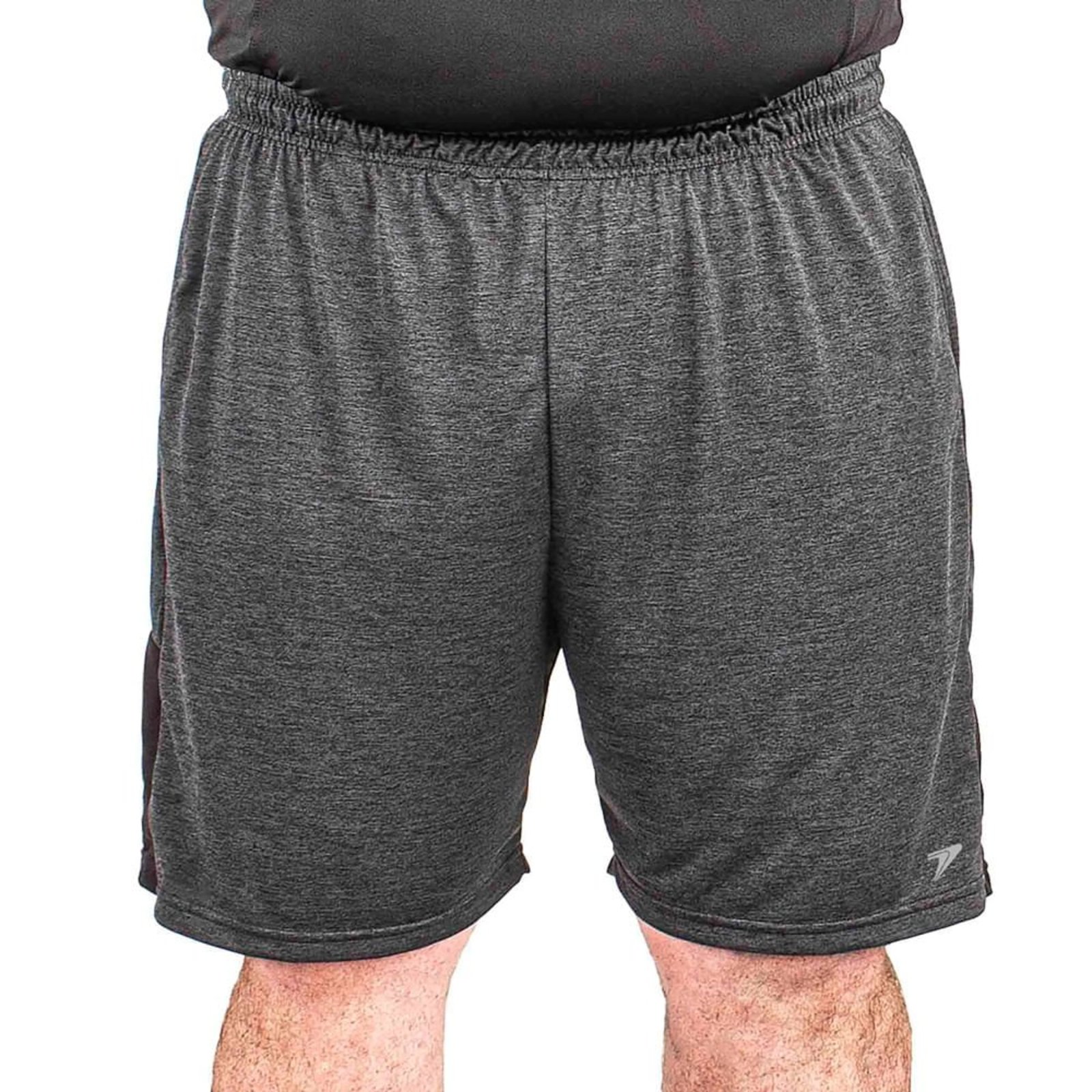 Calção Masculino Poker com Bolso Texas Big Size Cinza Escuro