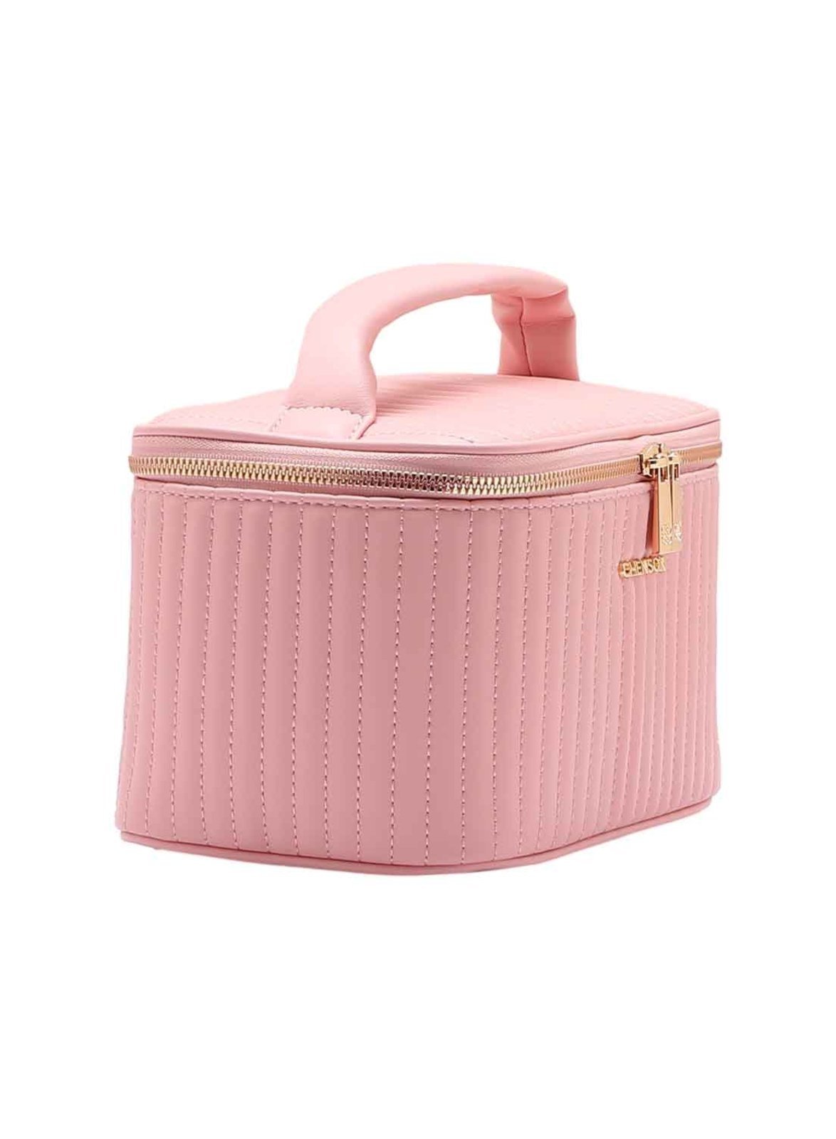 Vista 3 Necessaire Feminina Chenson Original Frasqueira Viagem 0484915 cinza Chenson cinza