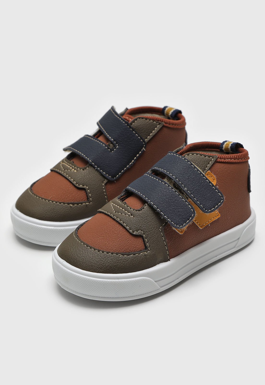 Vista 2 Infantil - Tênis Tricae Pesponto azul Tricae azul