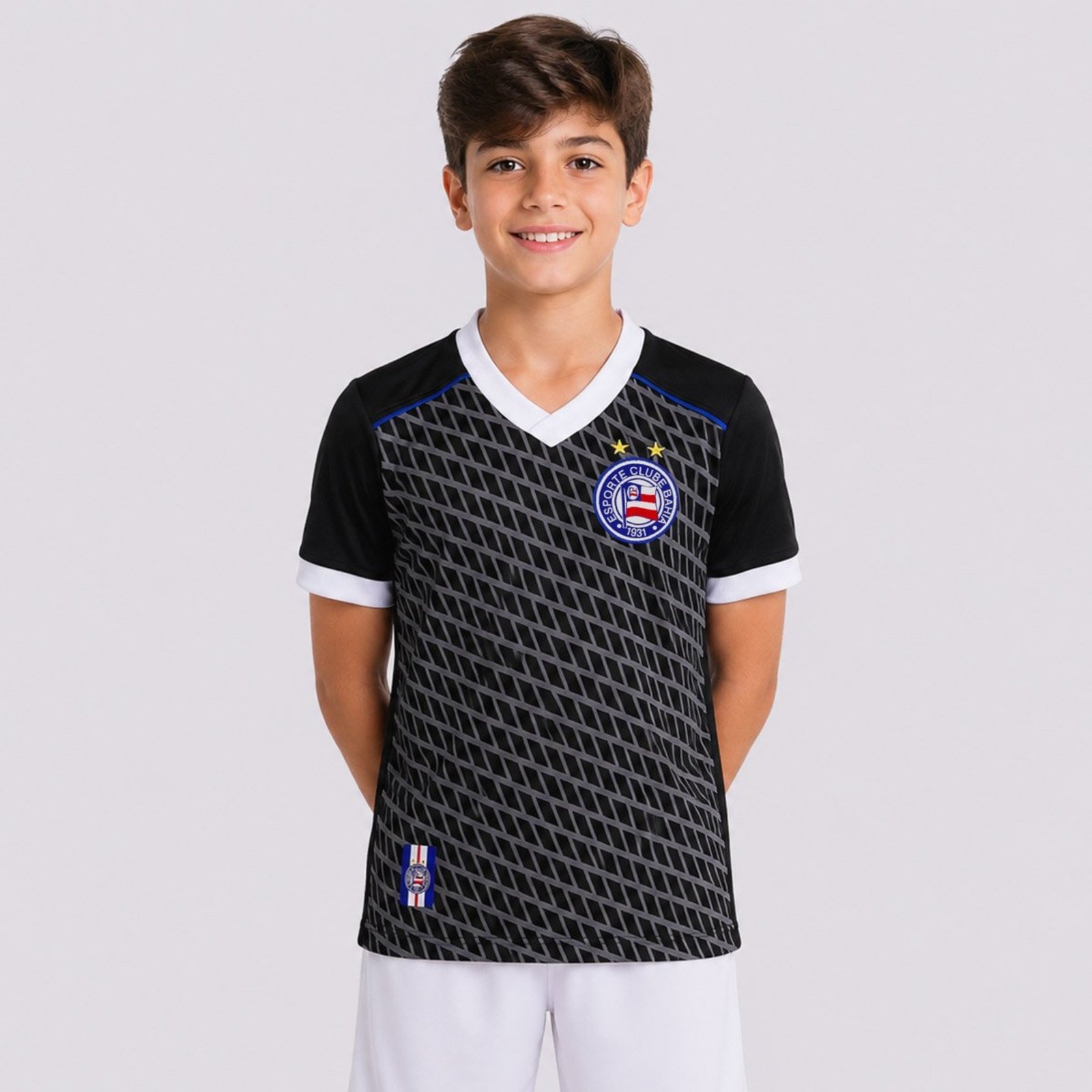 Camisa Bahia Black Juvenil Preta