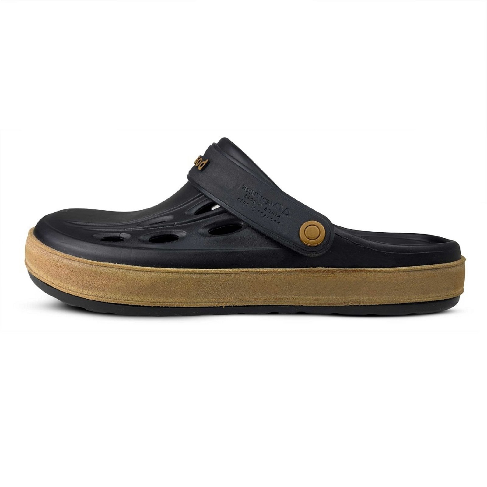 Babuche Masculina Boaonda Star Leveza Conforto Versatilidade Preto