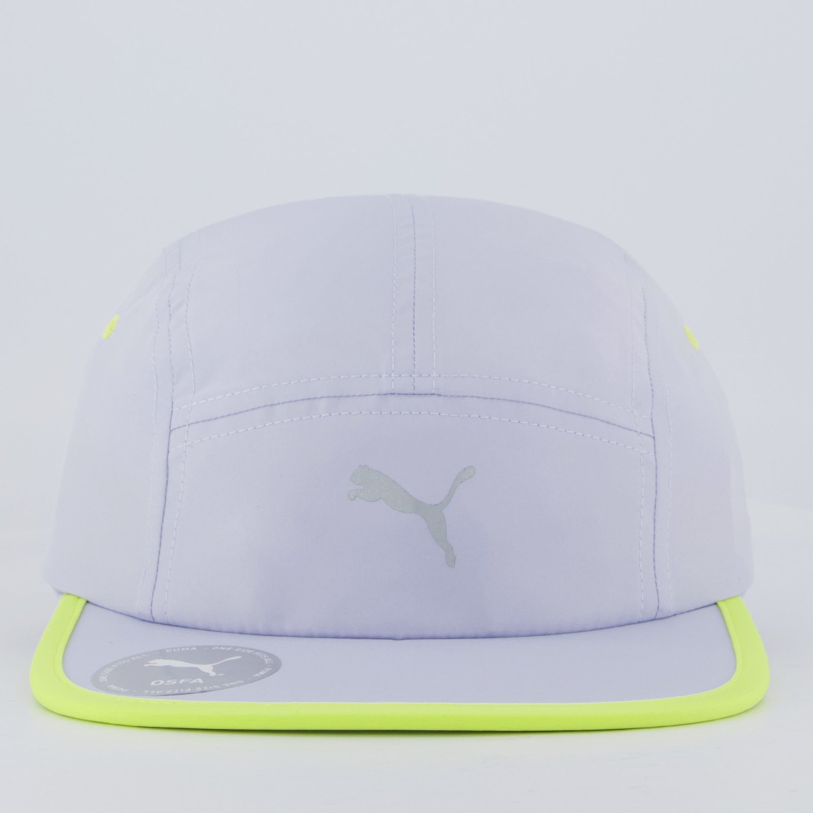 Vista 3 Boné Puma ESS Running 5 Panel cinza Puma cinza