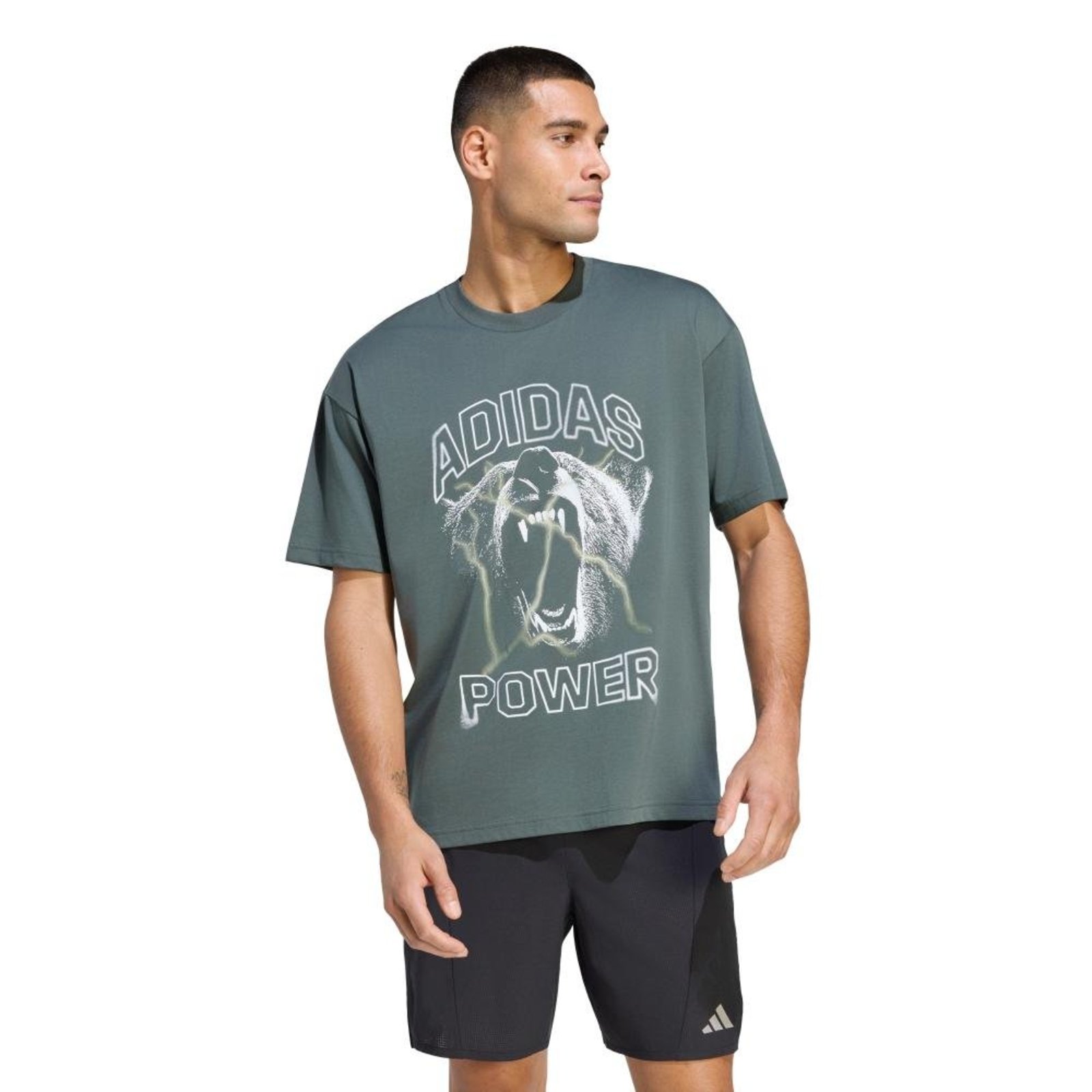 CAMISETA ESTAMPADA DE TREINO CLIMACOOL PRIMELIFT adidas Performance Cinza
