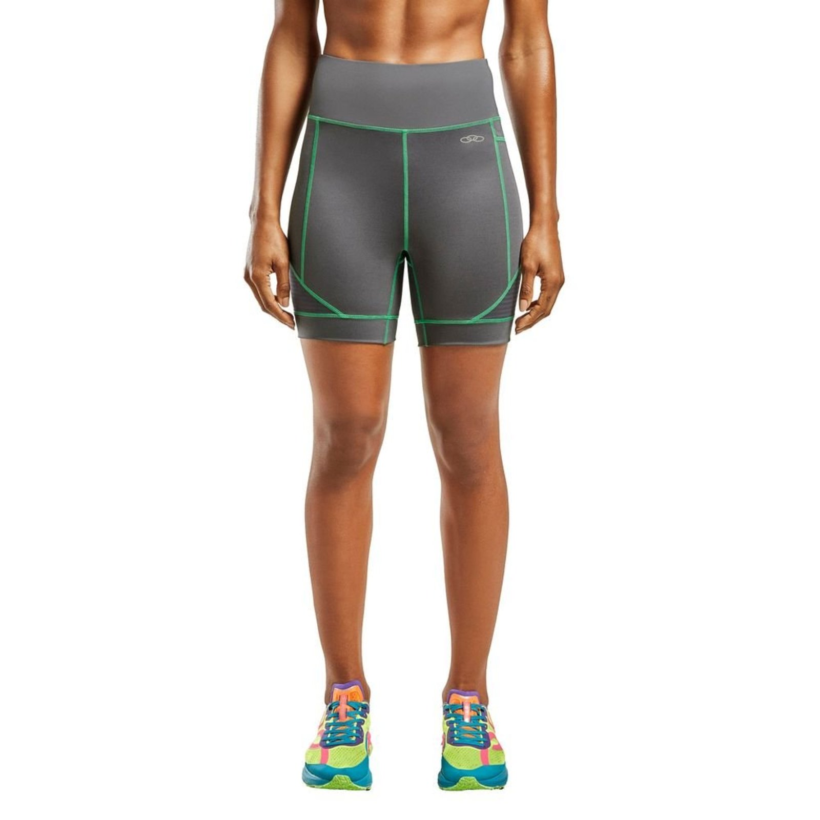 Shorts Runner 5 Olympikus Feminino GG Cinza