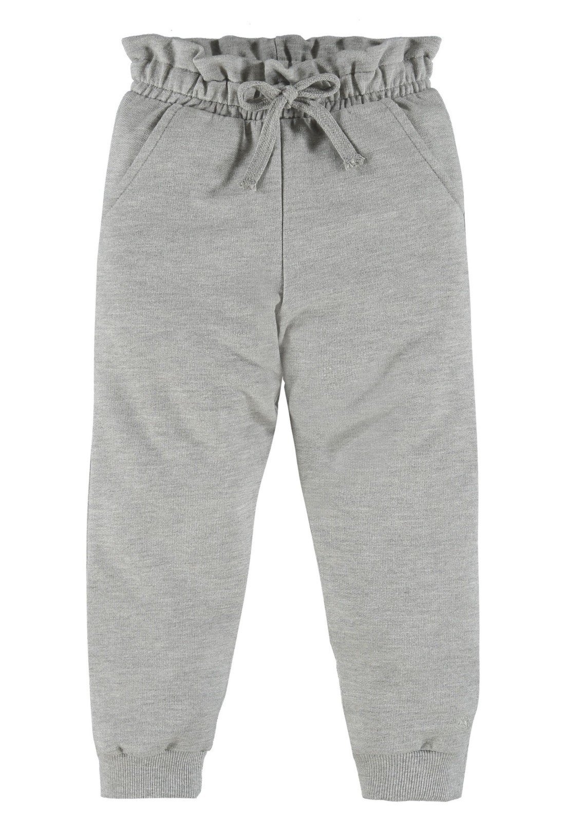 Infantil - Calça de Moletom Feminina Up Baby Cinza