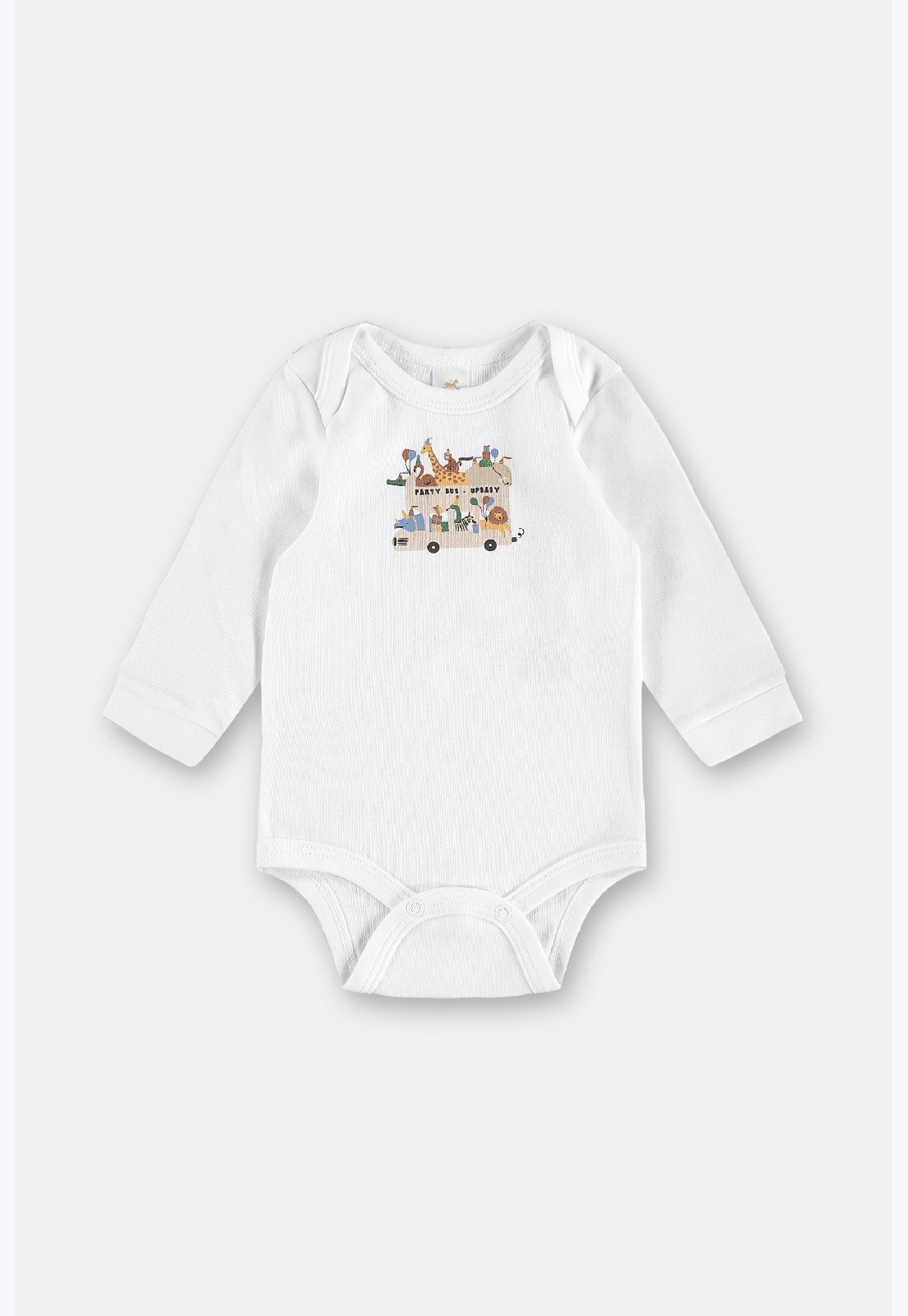 Infantil - Body Suedine Estampa Up Baby Branco
