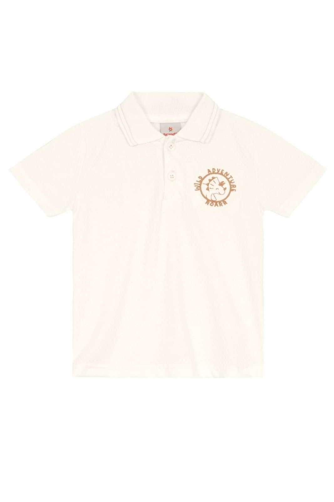 Infantil - Camisa polo menino com bordado Brandili