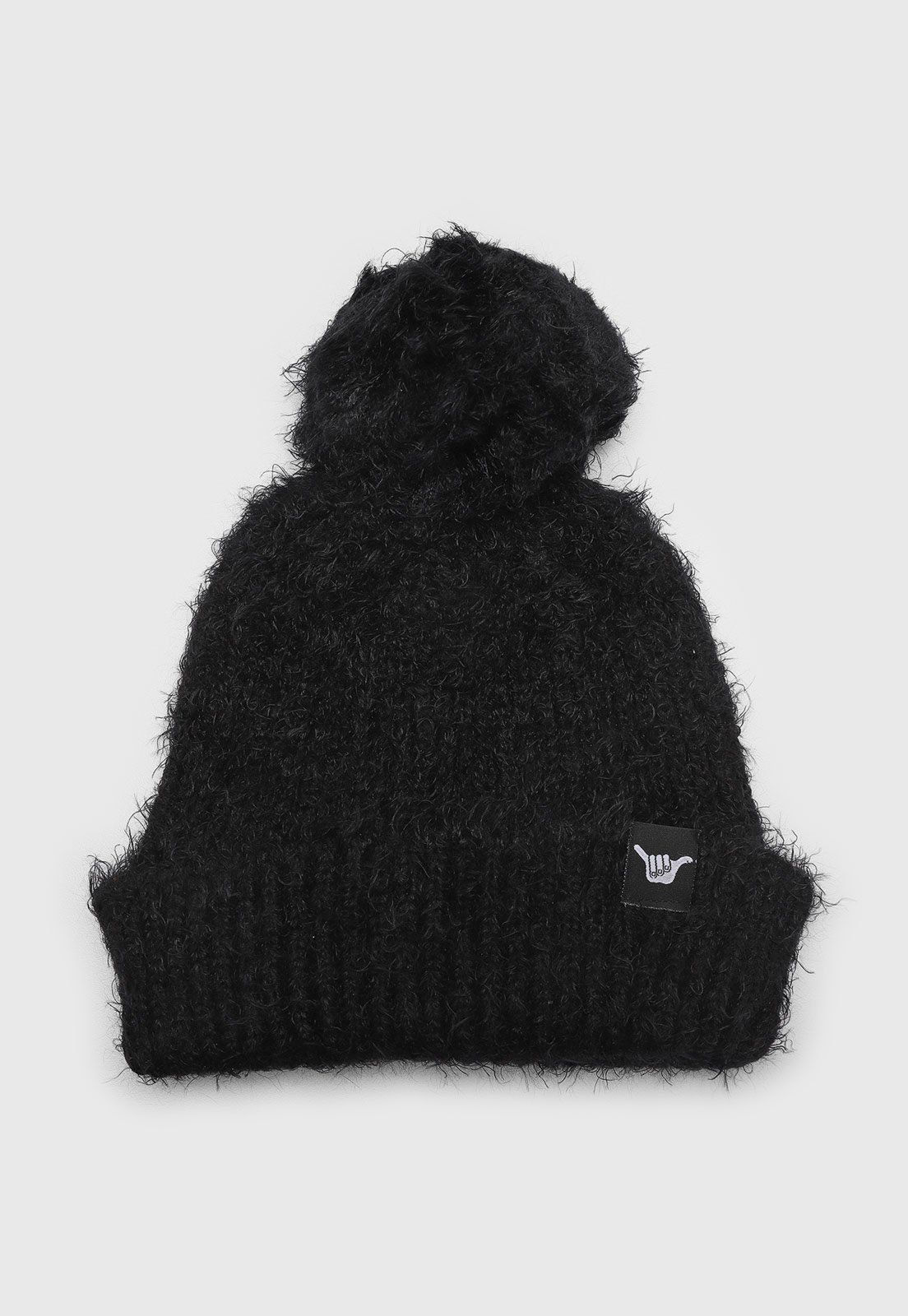 Gorro Feminino Hang Loose Patacho Preto