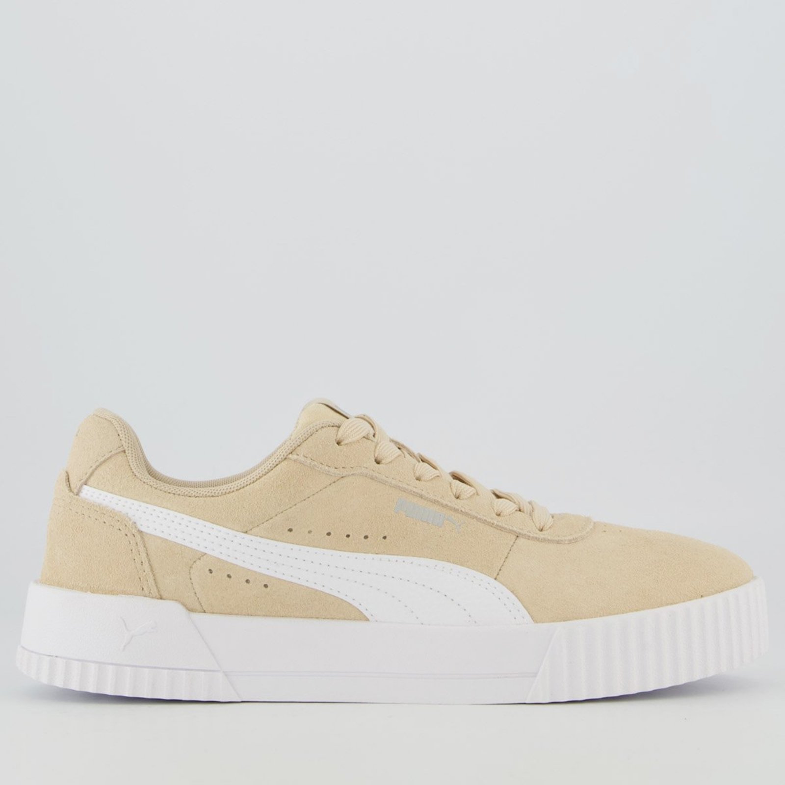 Tênis Puma Nyra SD BDP Feminino Bege e Branco