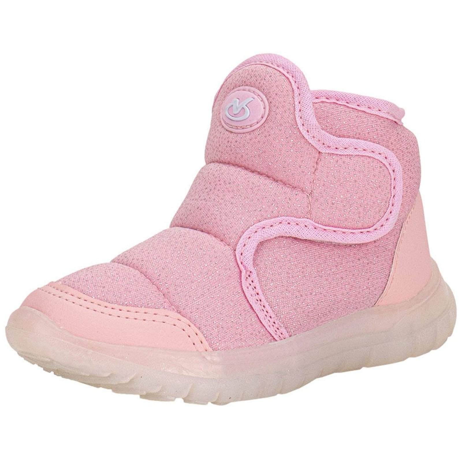 Infantil - Tênis Cano Alto Via Vip Vv1501 2811501 Rosa