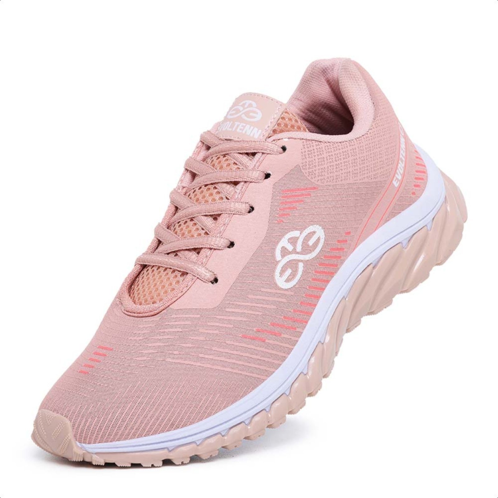 Tênis Feminino Esportivo Evoltenn Tube Runner Nude