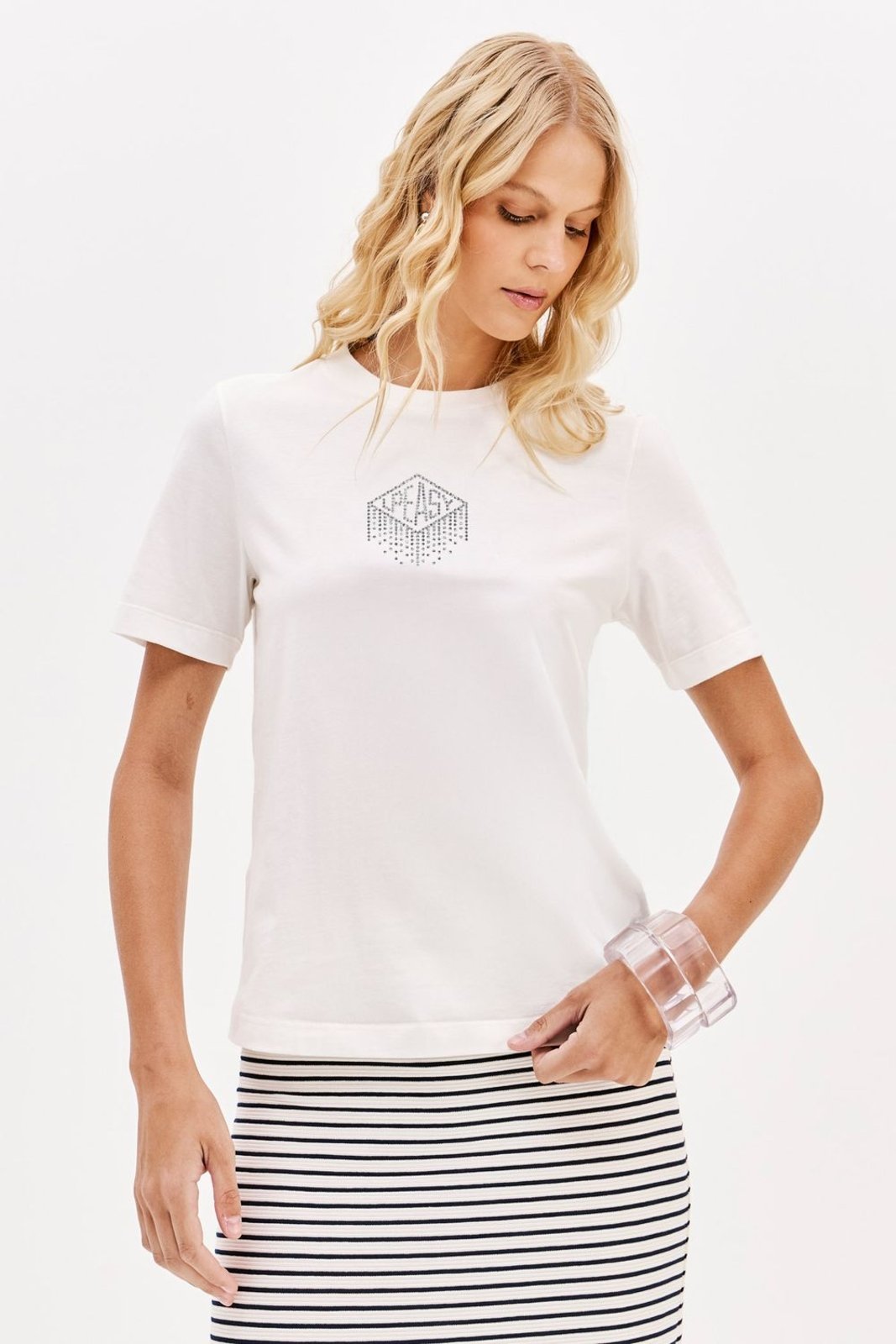 T-shirt Descolada Manga Curta Sport Easy